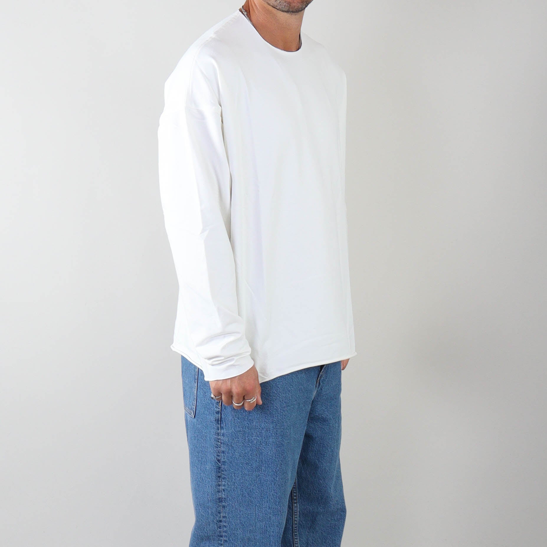 PRJCT Turn long off white