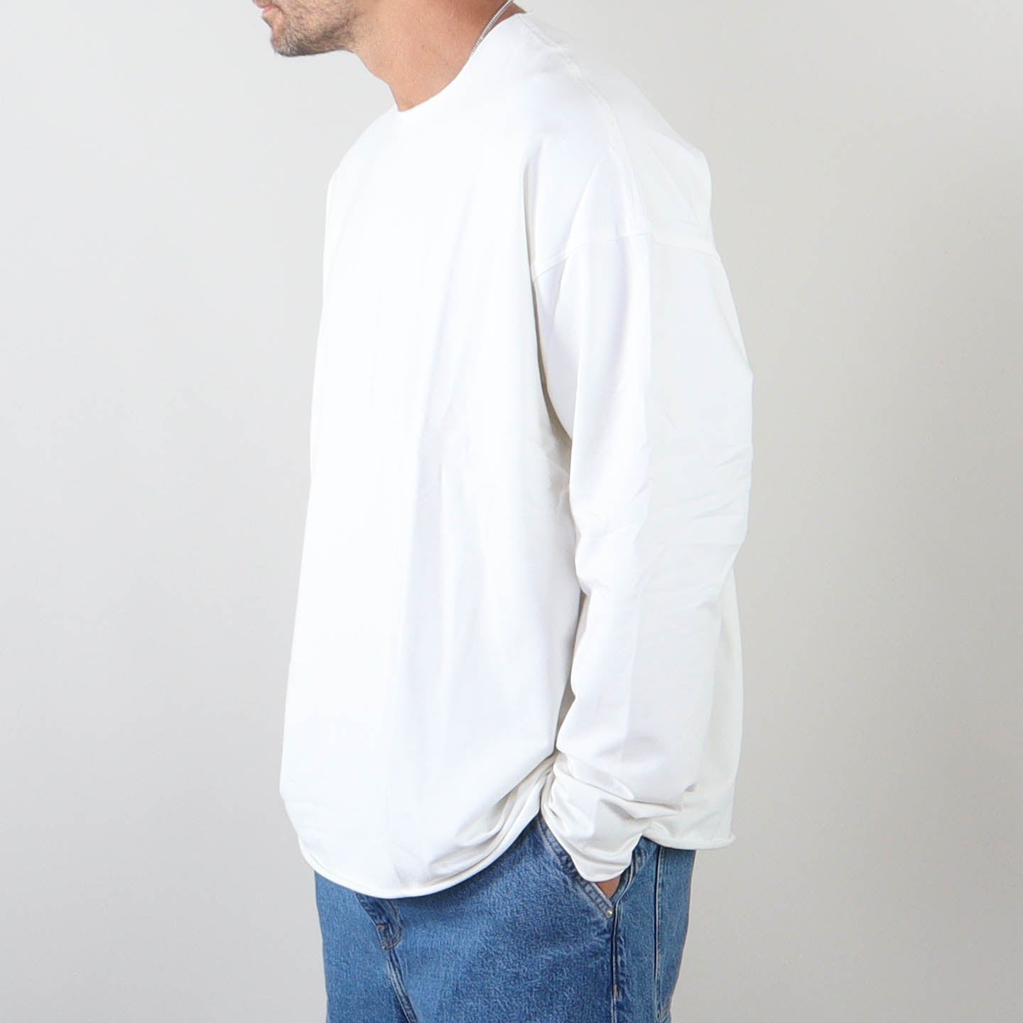PRJCT Turn long off white