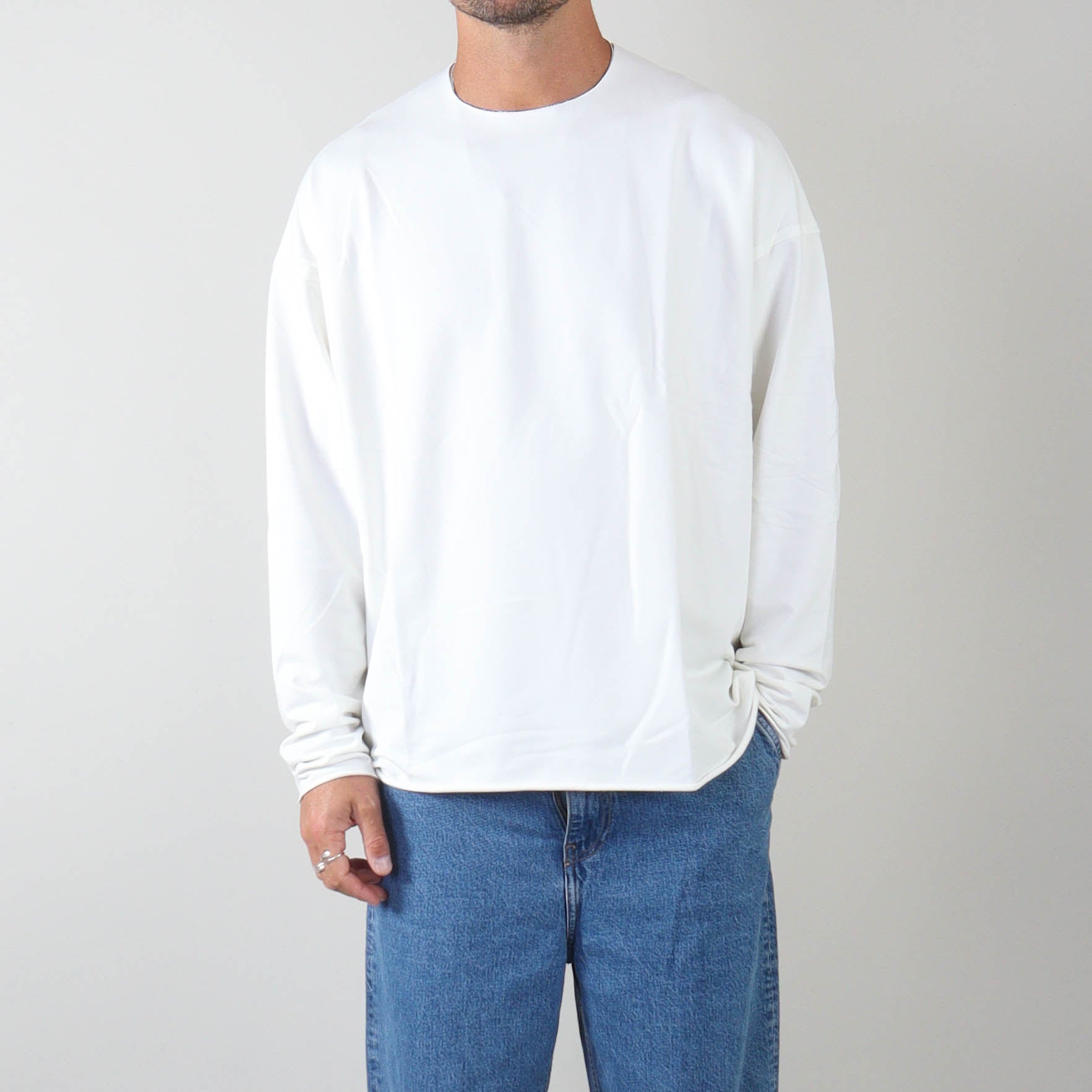 PRJCT Turn long off white