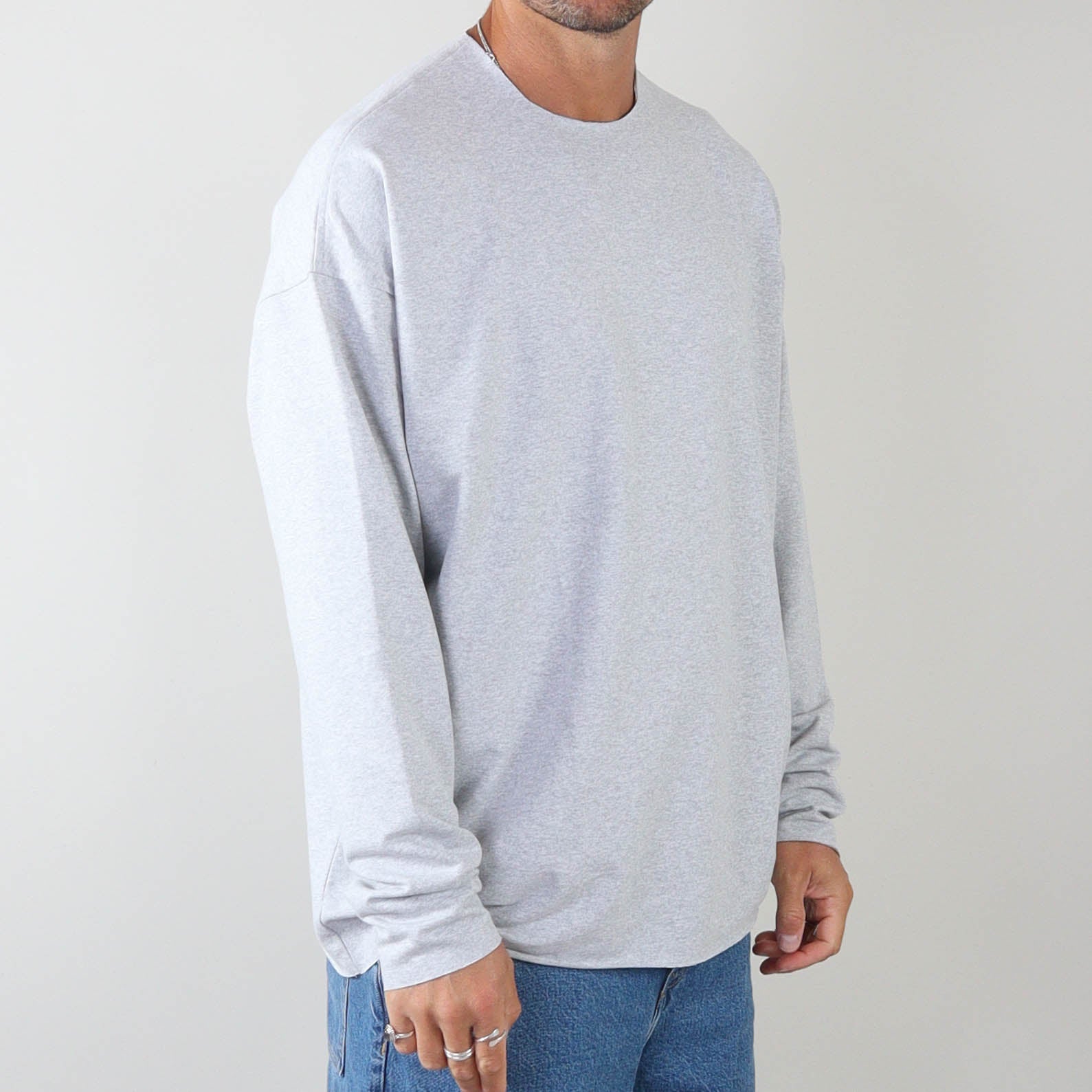 PRJCT Turn long light grey