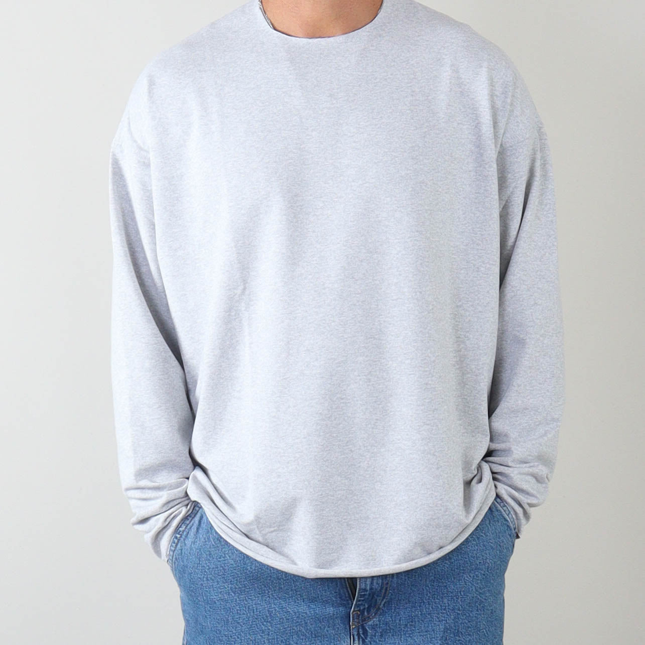 PRJCT Turn long light grey