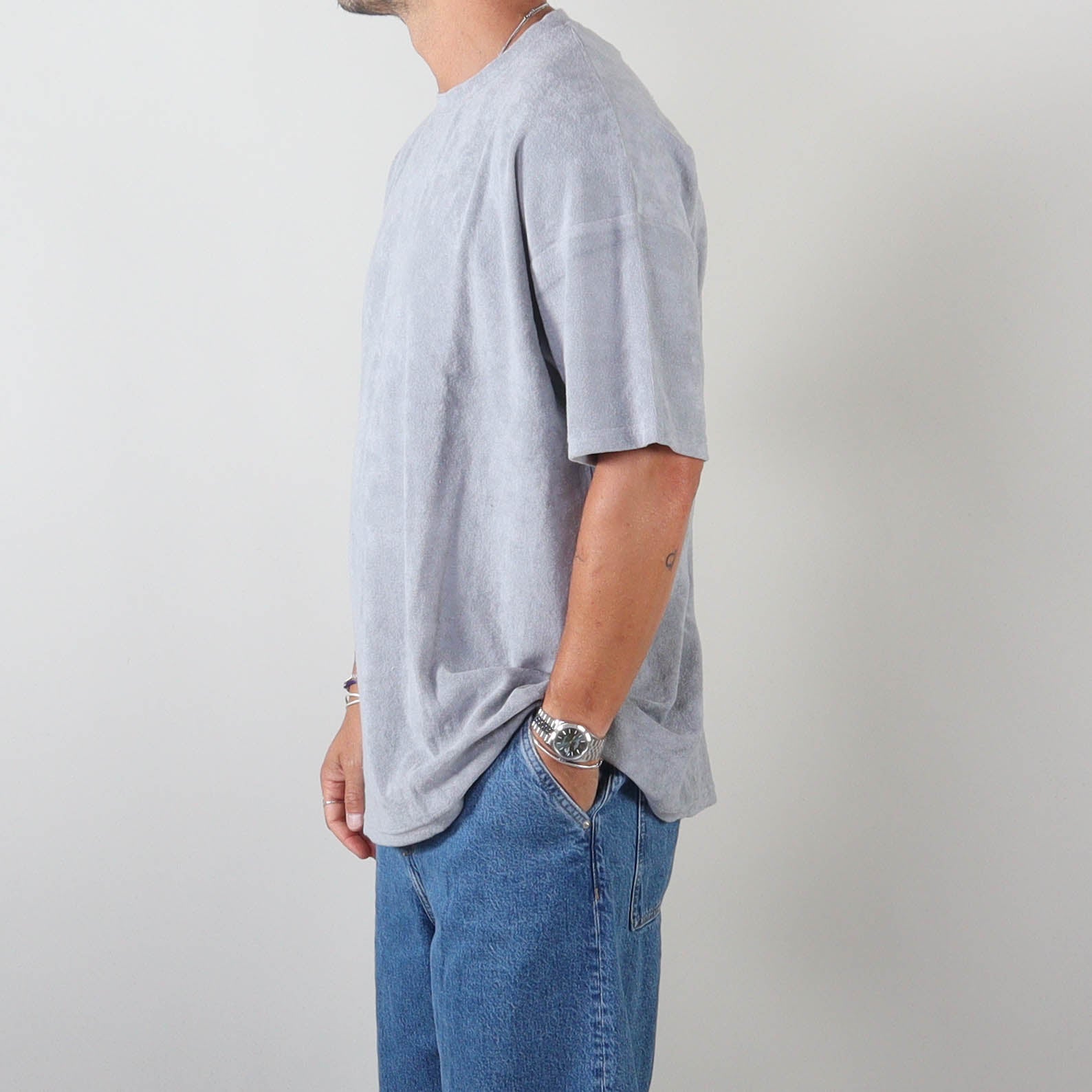 PRJCT Drop tee tino light grey