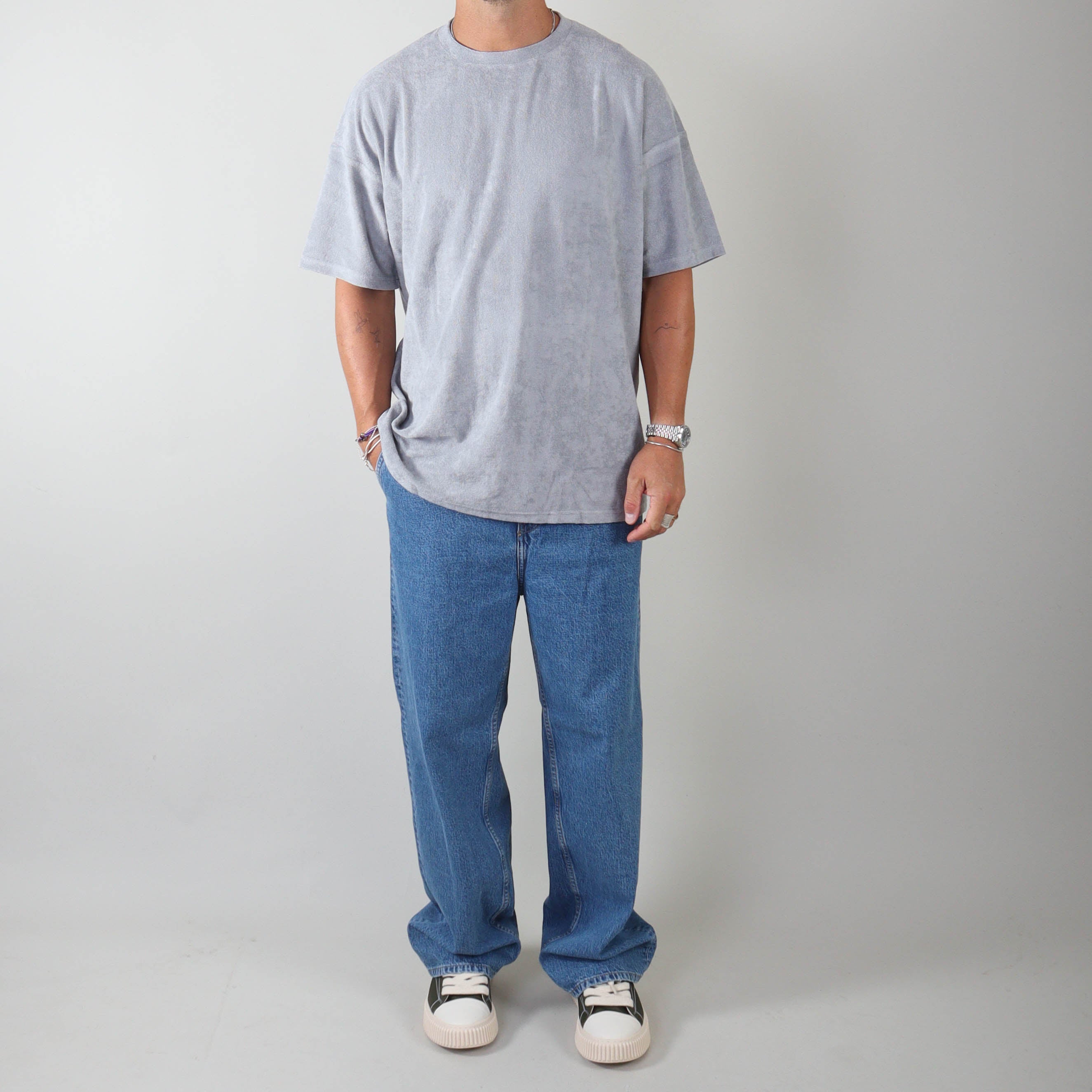 PRJCT Drop tee tino light grey