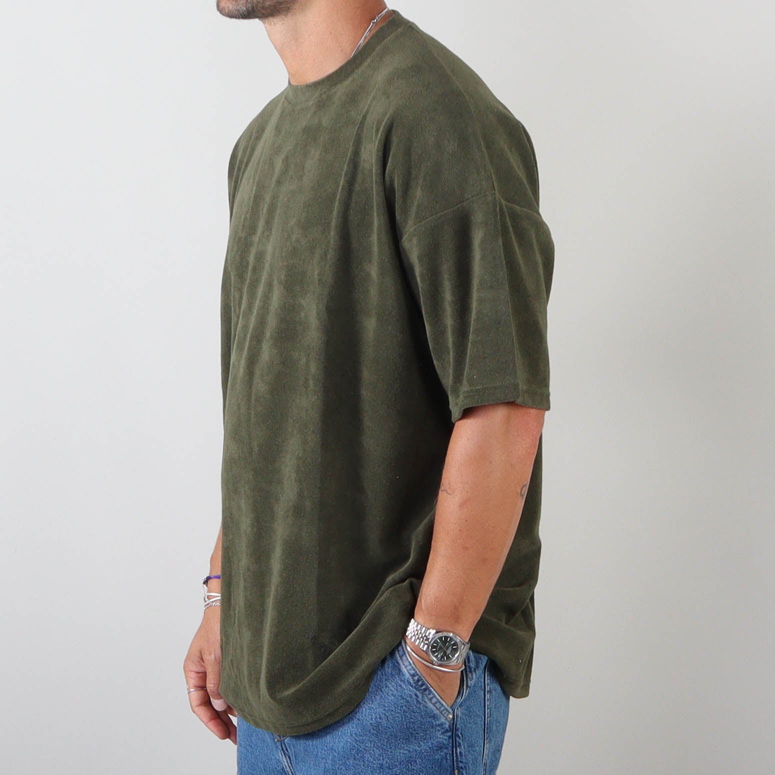 PRJCT Drop tee tino dark green