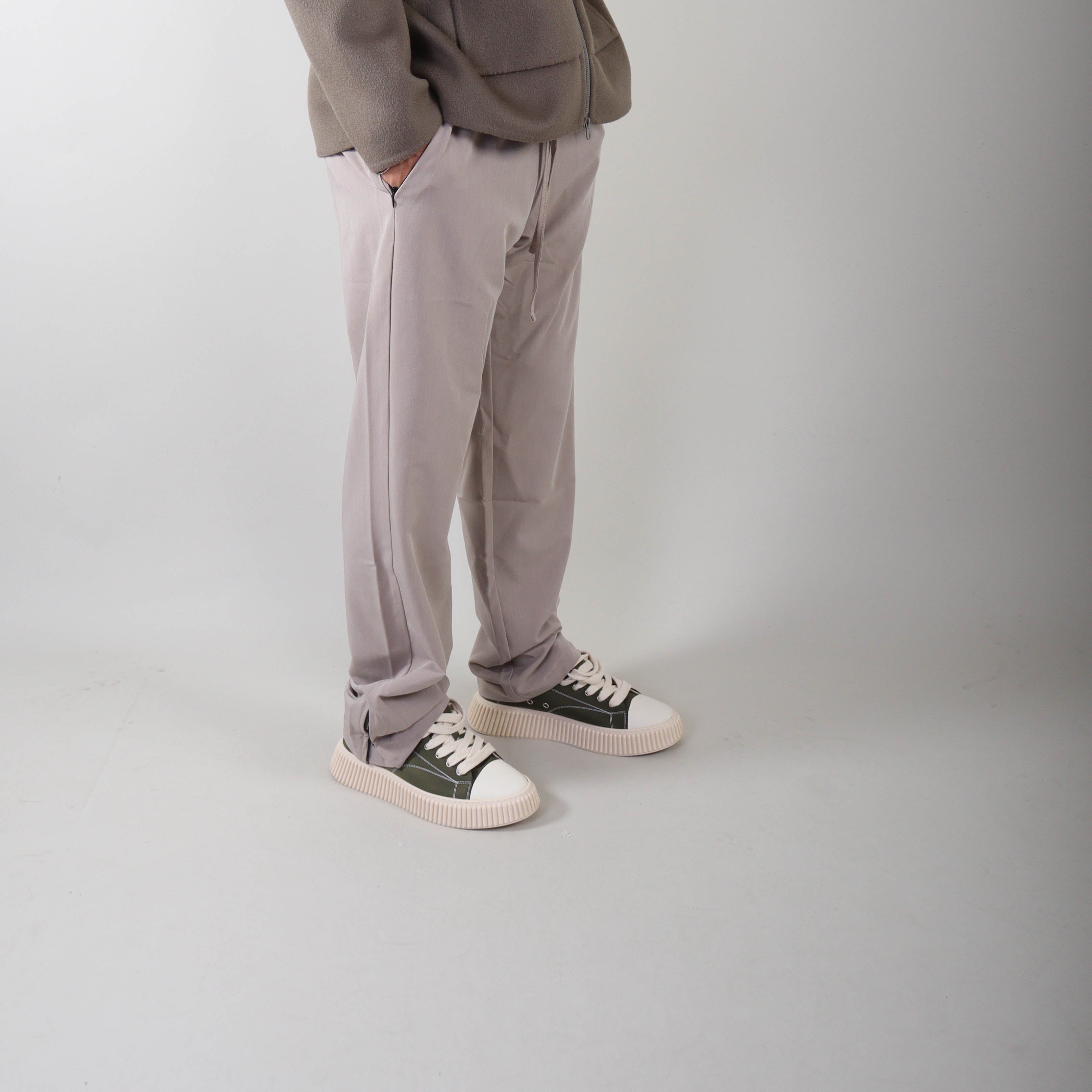 PRJCT pantalon straight beige