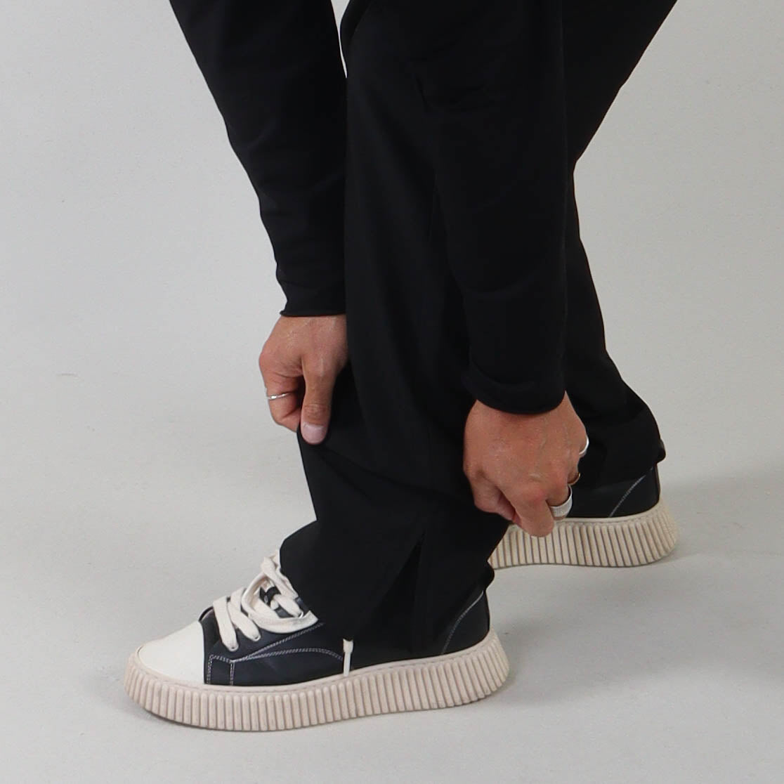 PRJCT pantalon straight black
