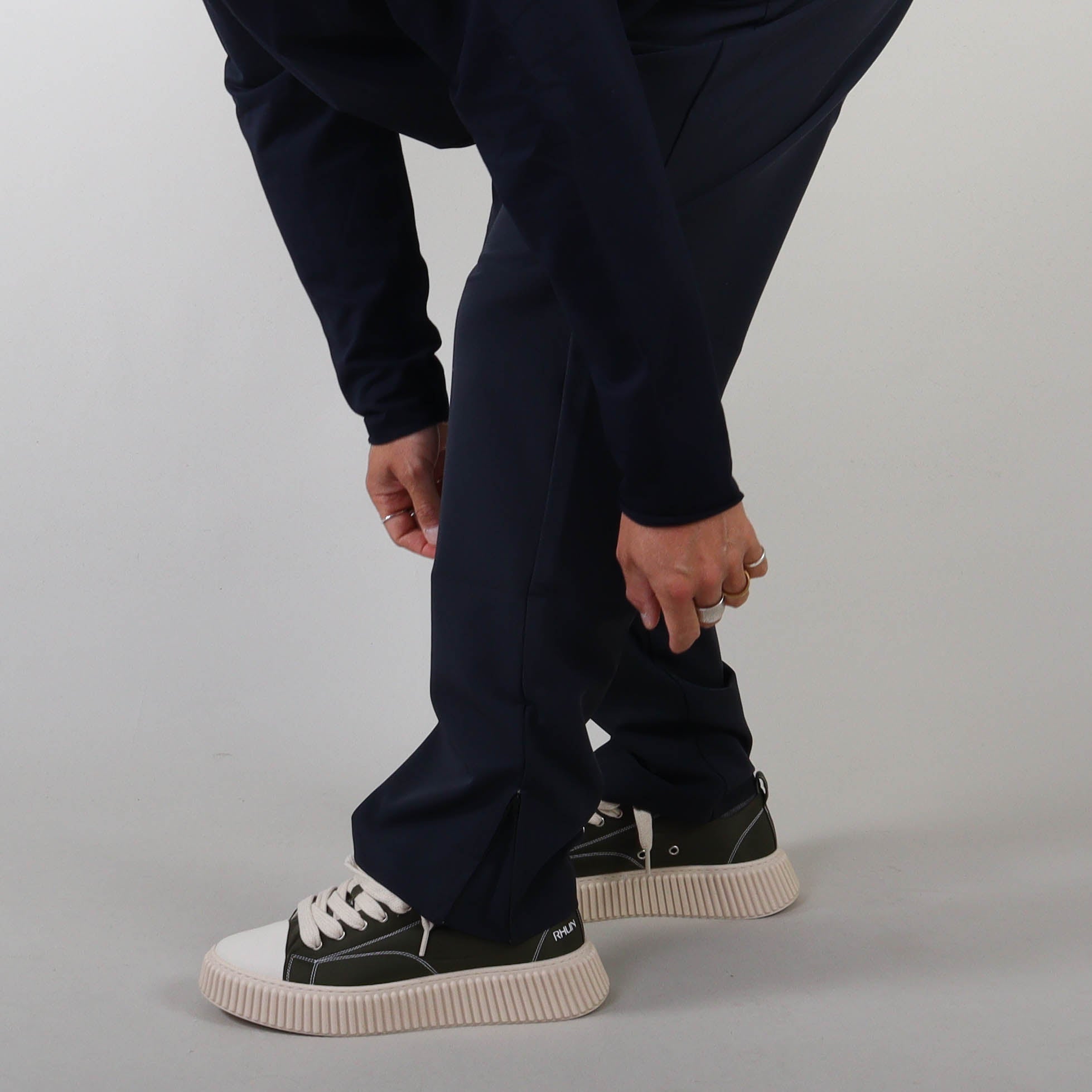 PRJCT pantalon straight navy