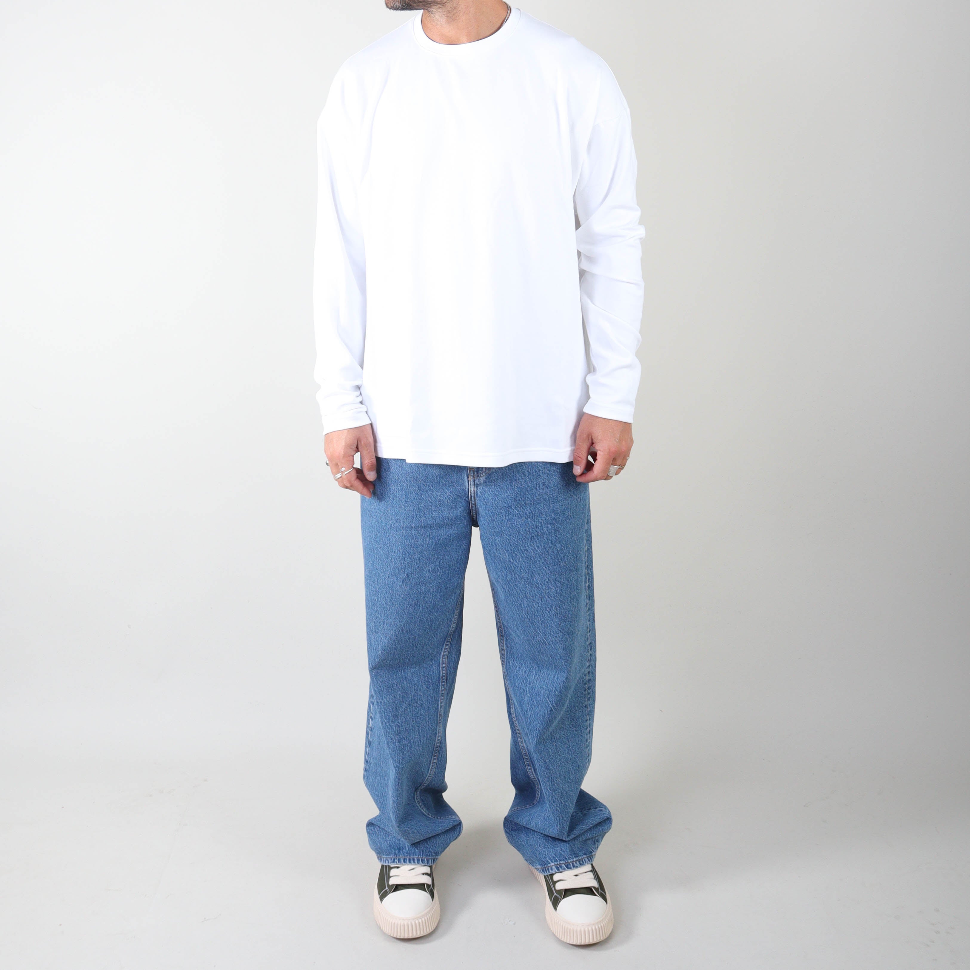 PRJCT Drop longsleeve white