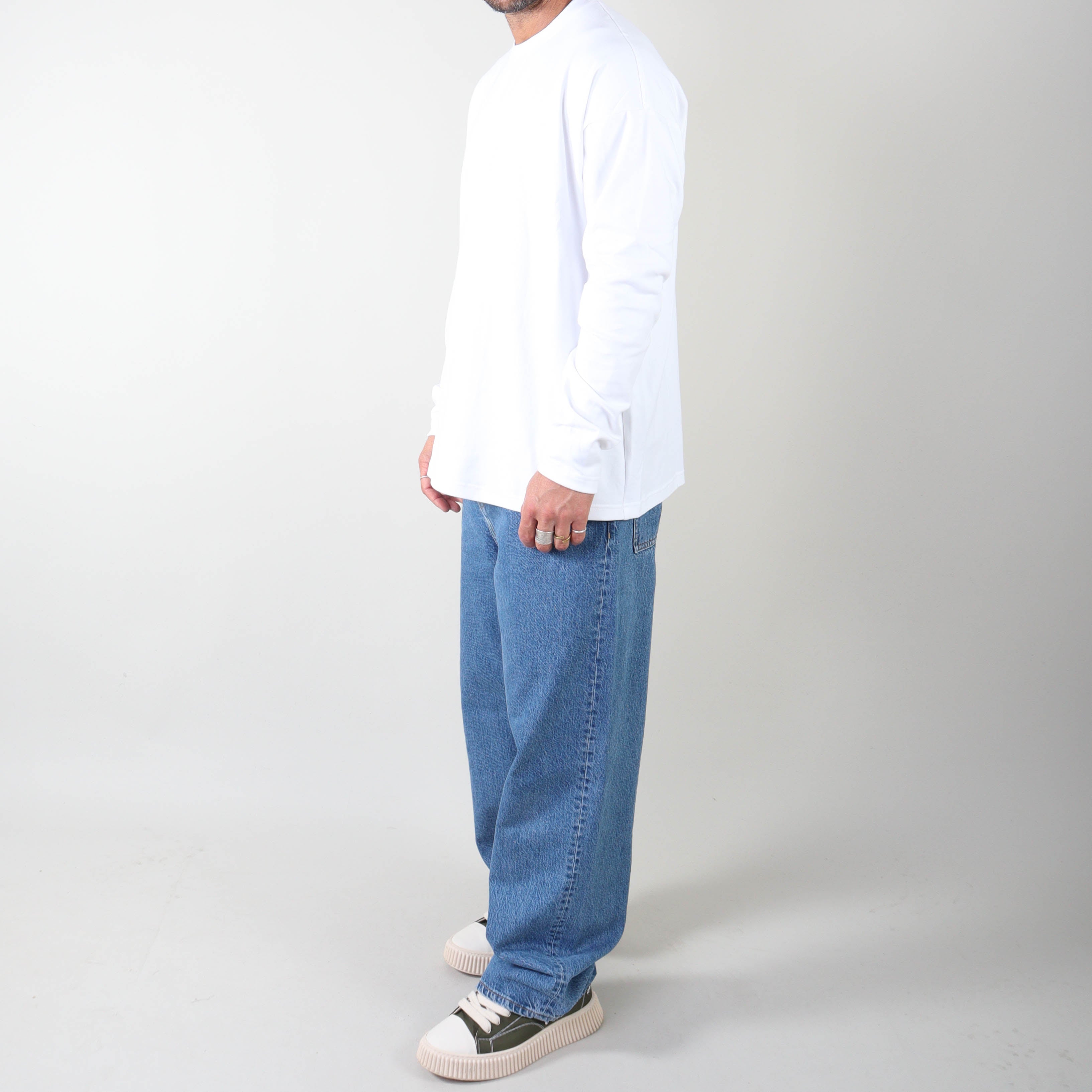 PRJCT Drop longsleeve white