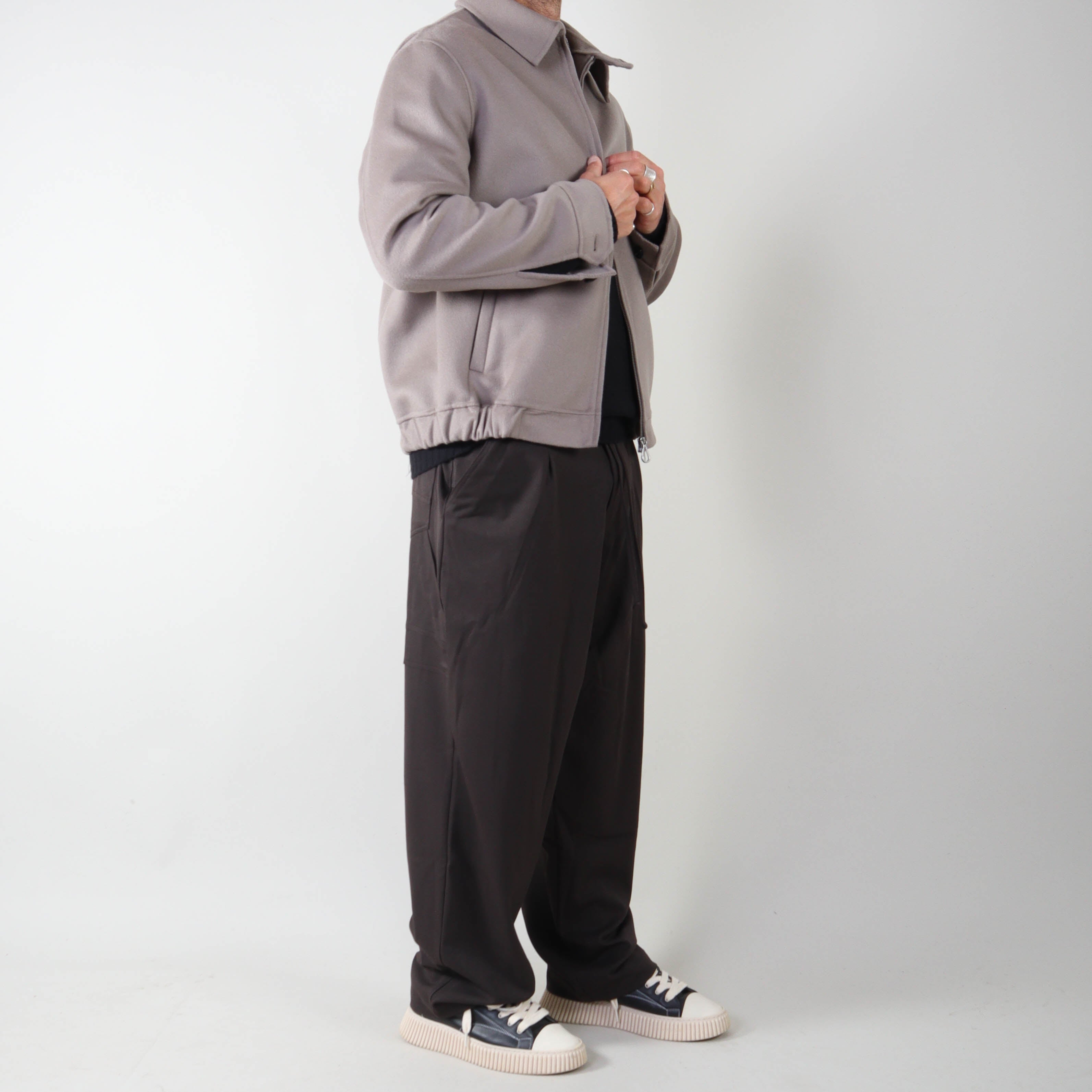 PRJCT baggy pants brown
