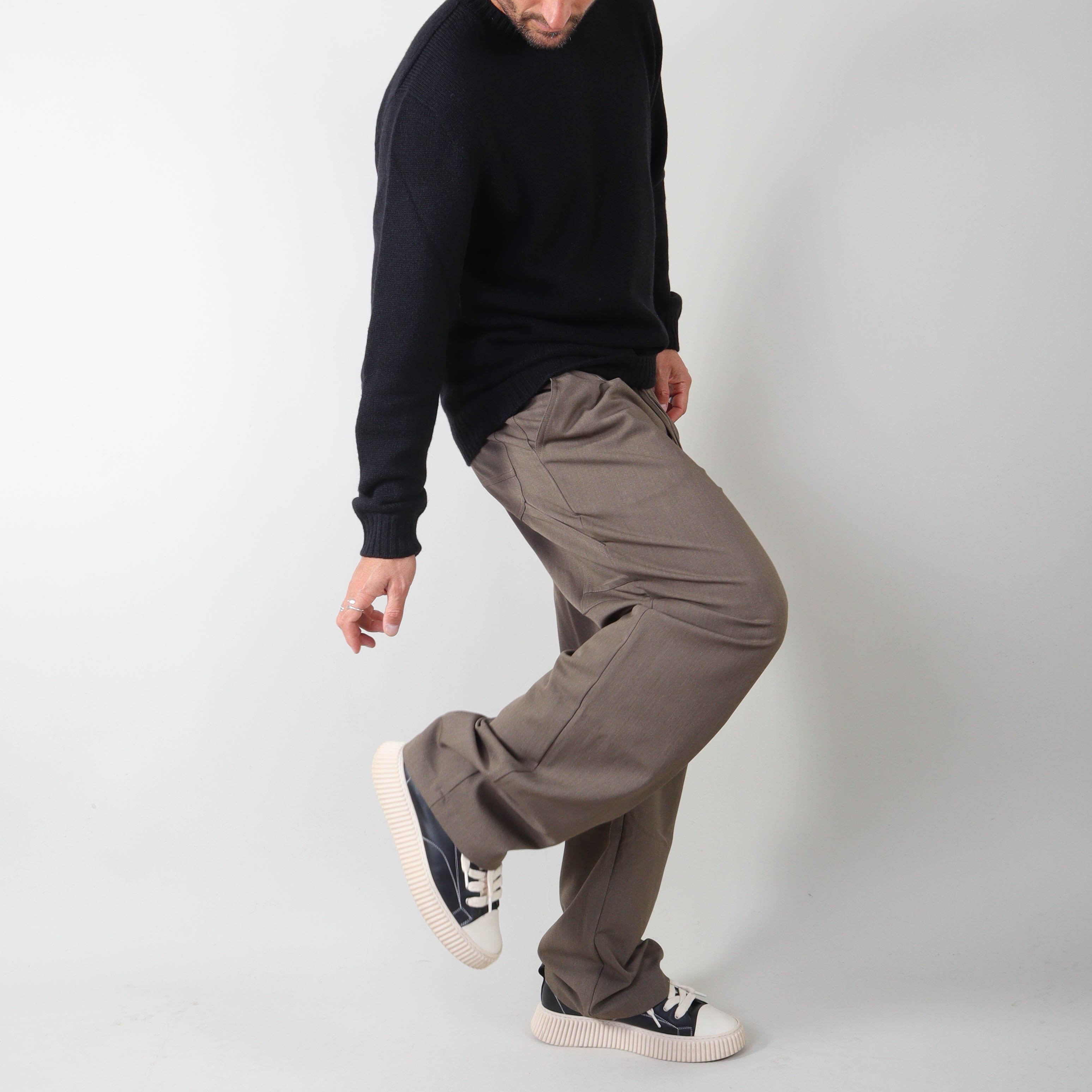 PRJCT baggy pants light brown