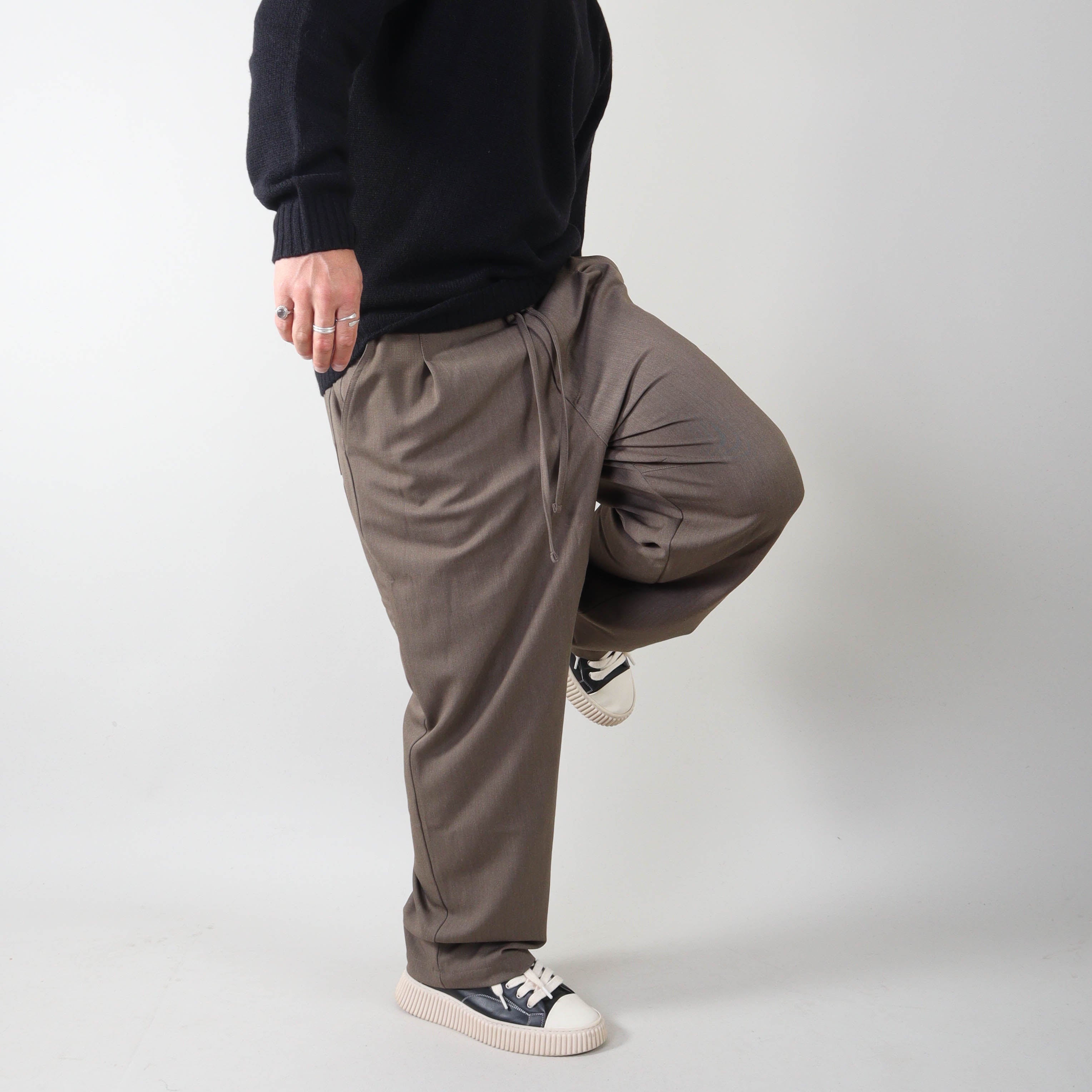 PRJCT baggy pants light brown