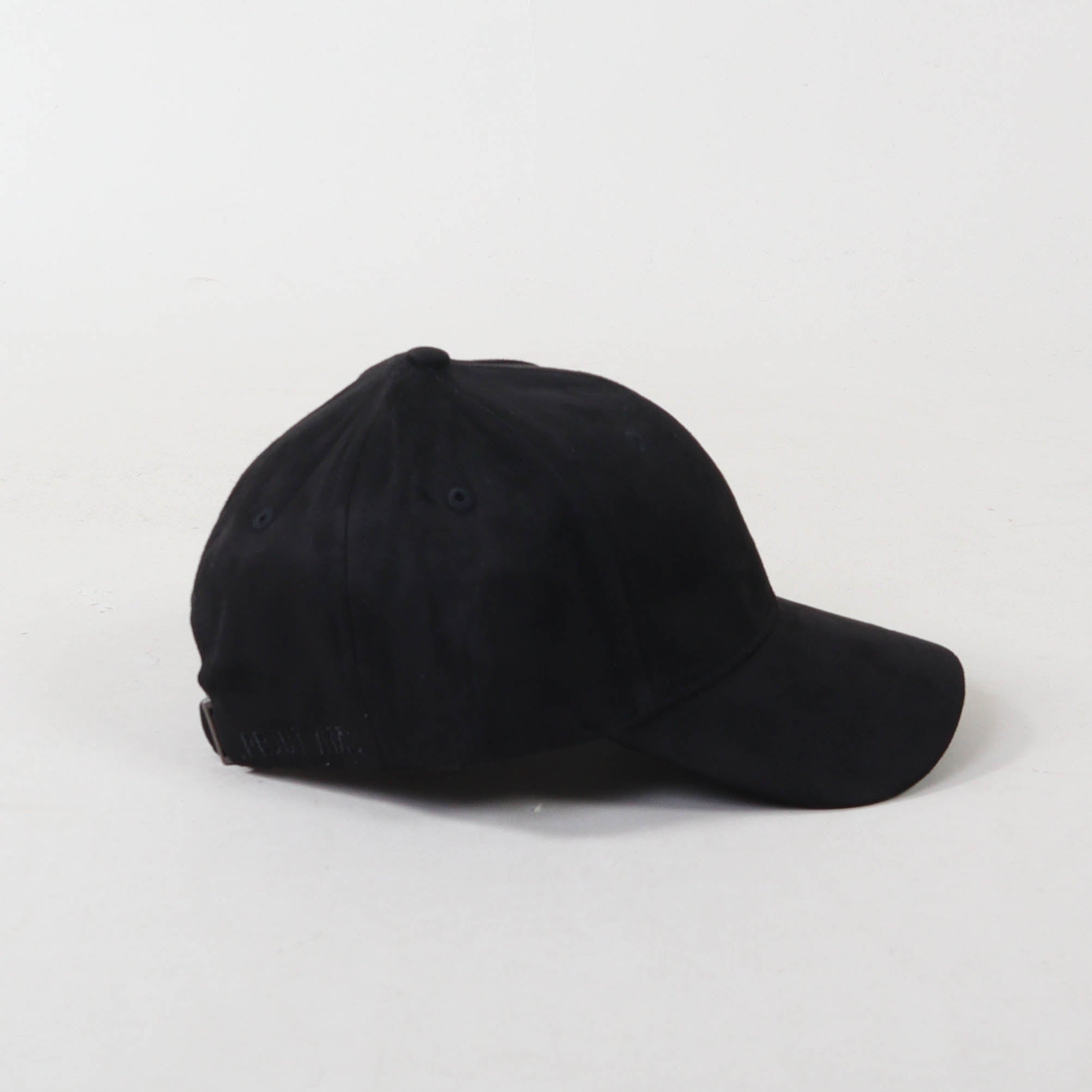 PRJCT Cap suede black