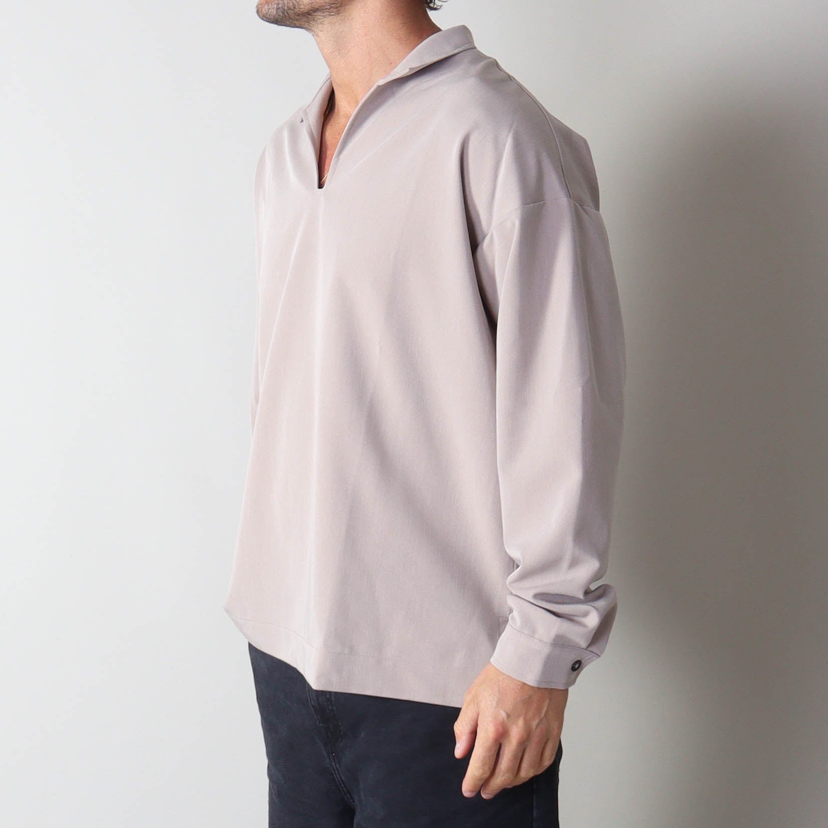PRJCT zippy v longsleeve sand