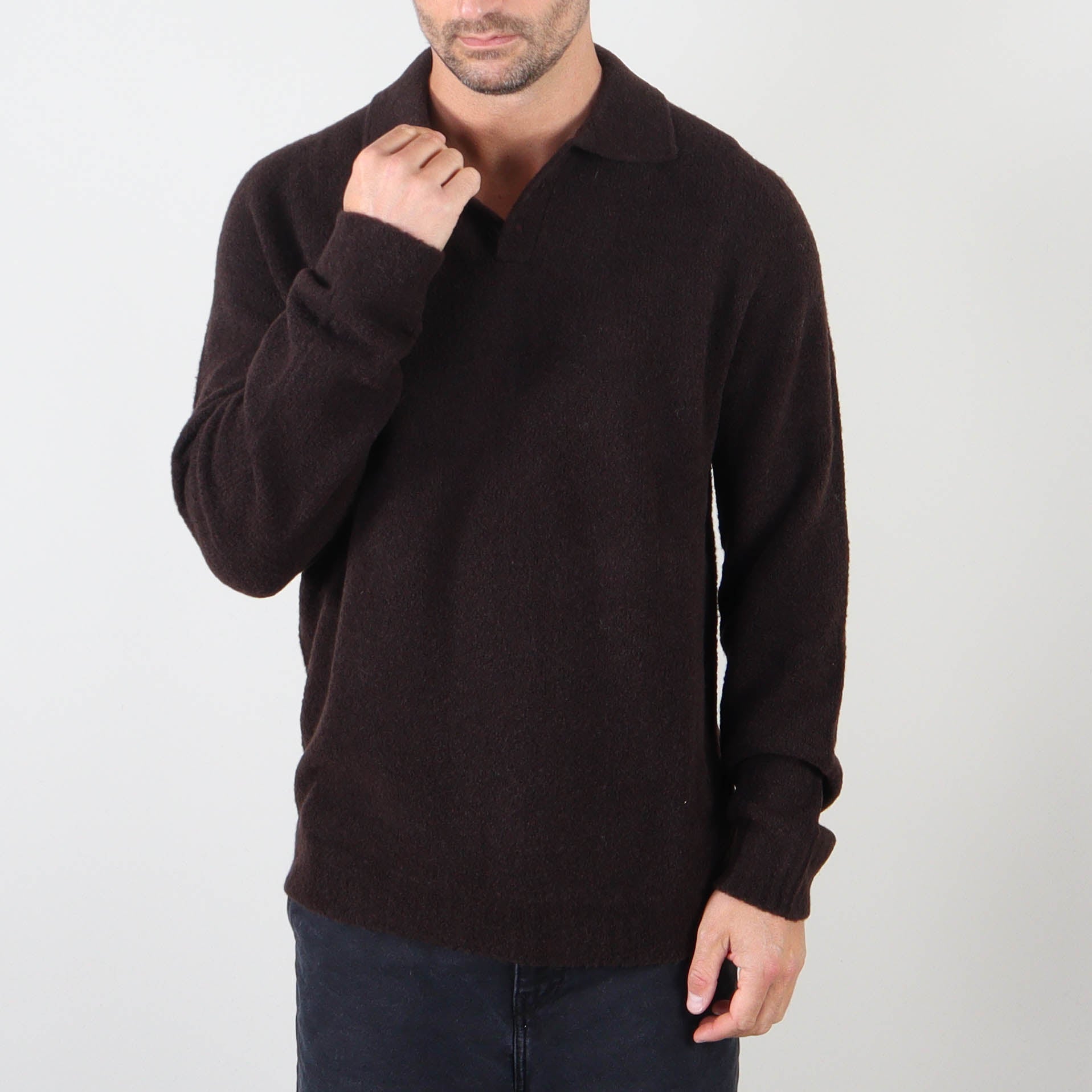 Prjct x scaglione polo boucle brown