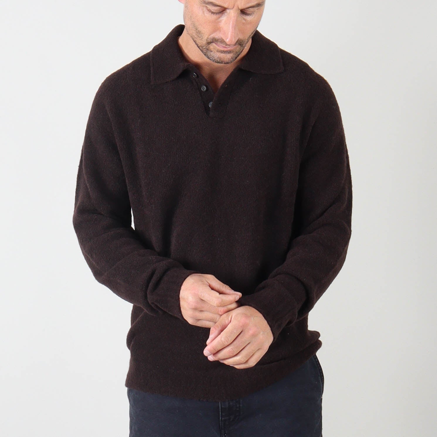 Prjct x scaglione polo boucle brown