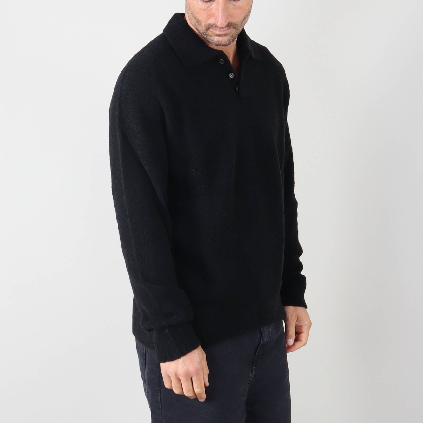 Prjct x scaglione polo boucle black