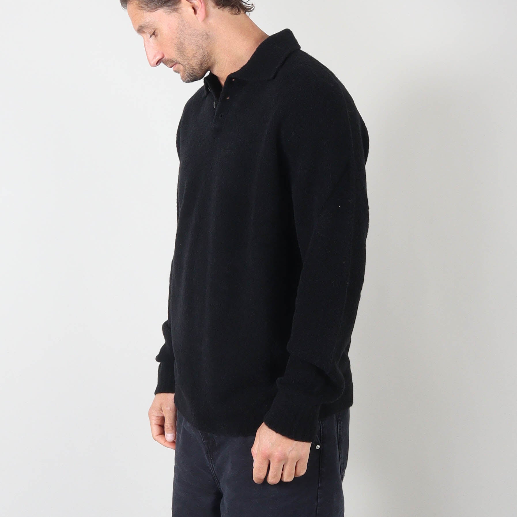 Prjct x scaglione polo boucle black