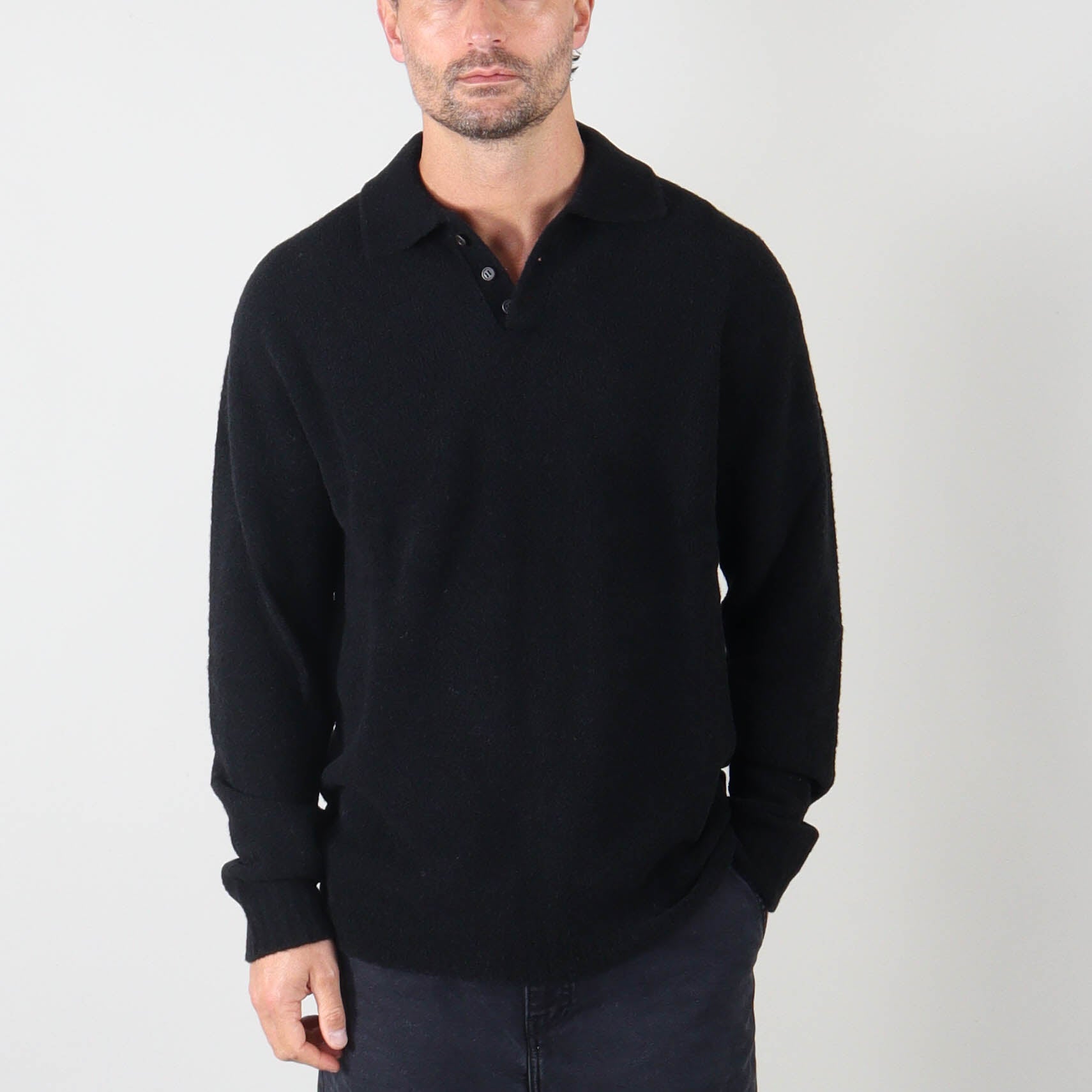 Prjct x scaglione polo boucle black