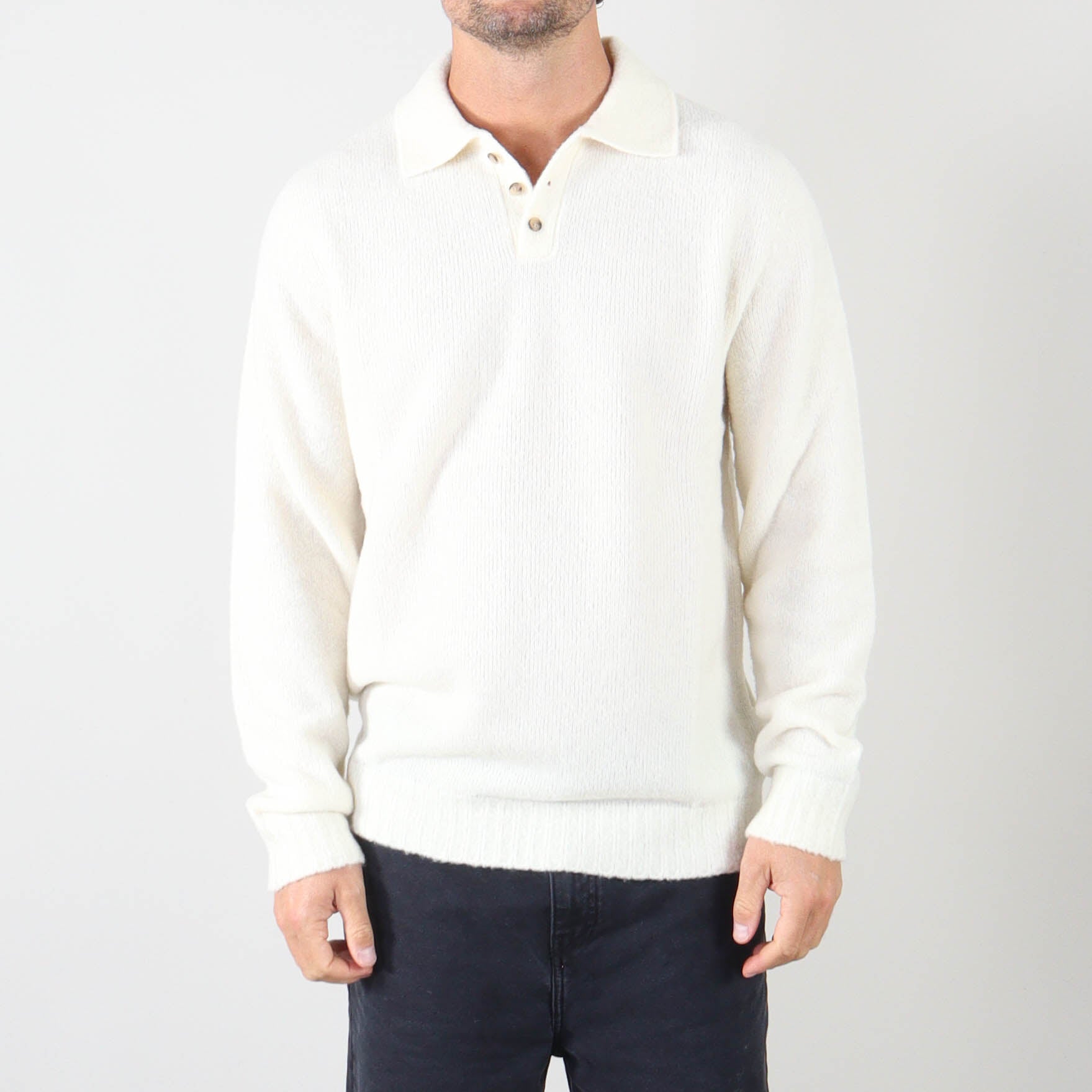 Prjct x scaglione polo boucle off white