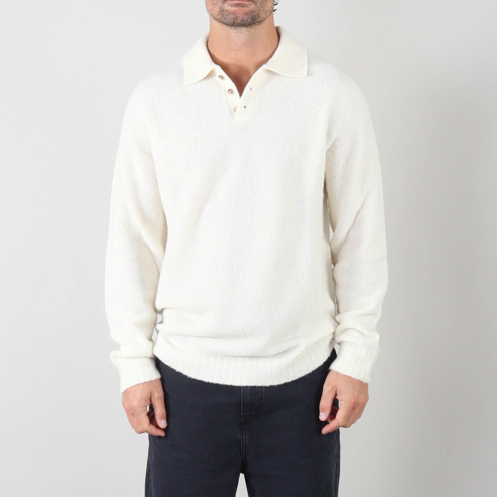 Prjct x scaglione polo boucle off white