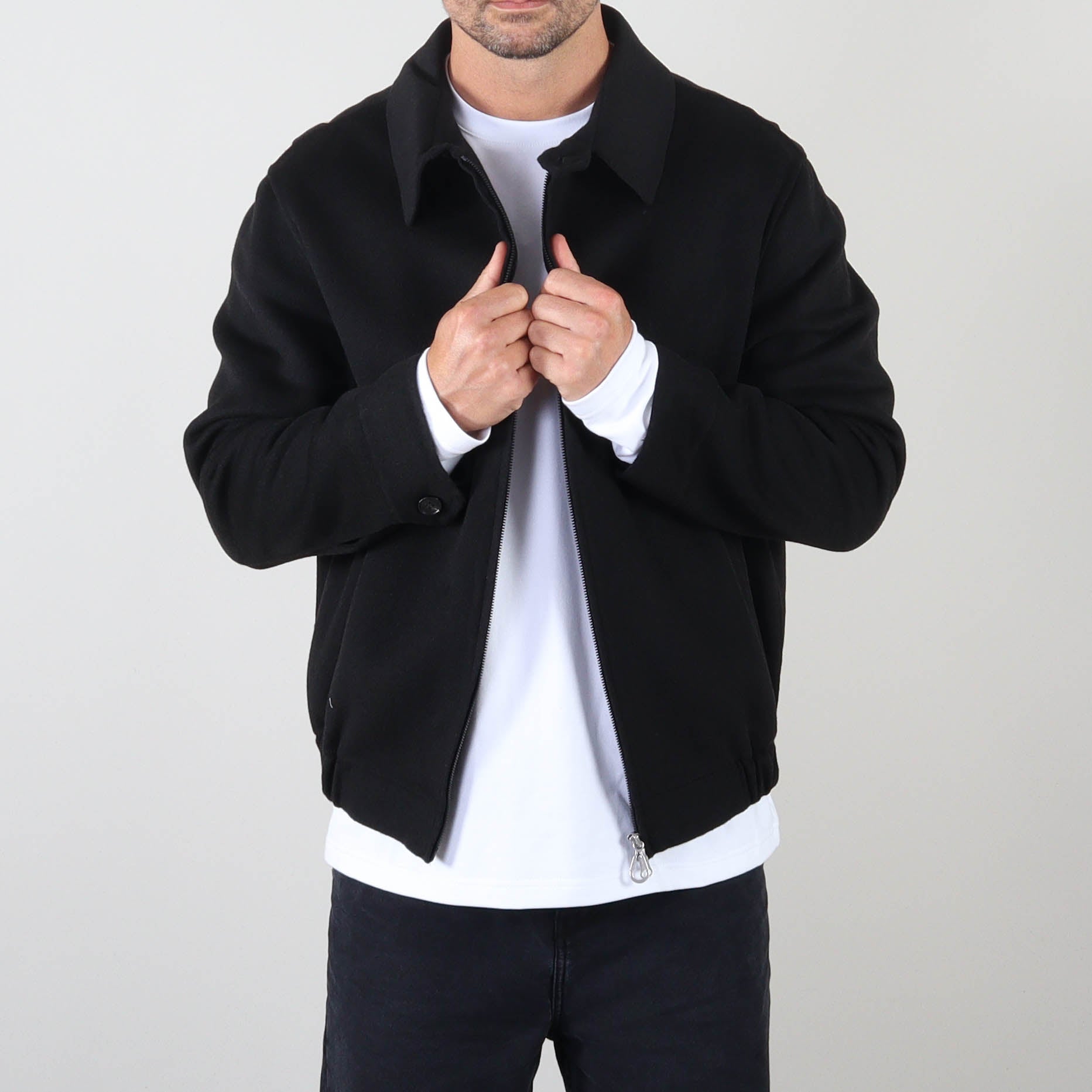 PRJCT x Palto Vieri black