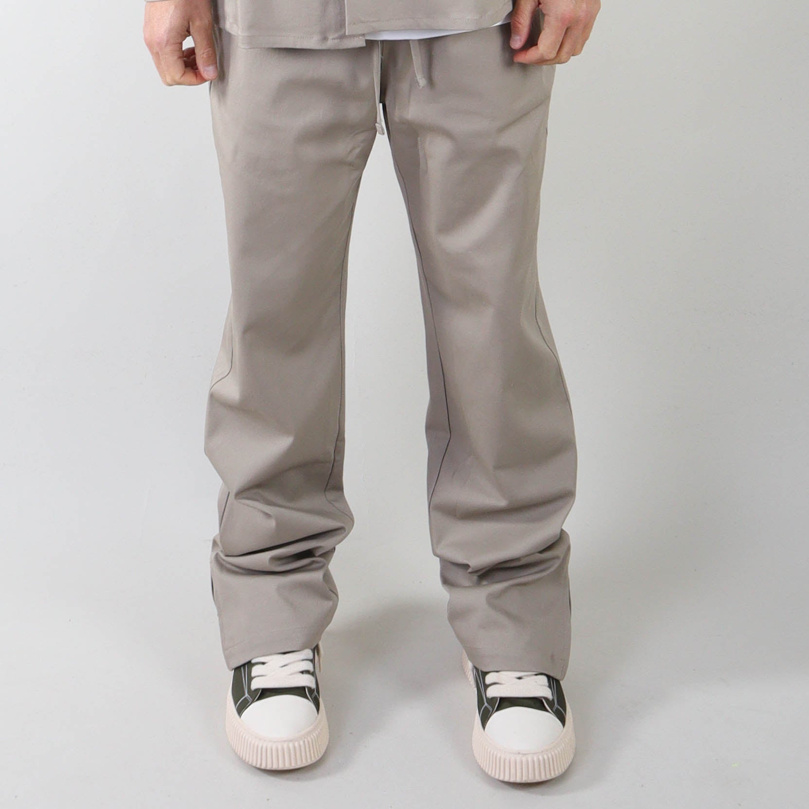 PRJCT heavy cotton pants sand