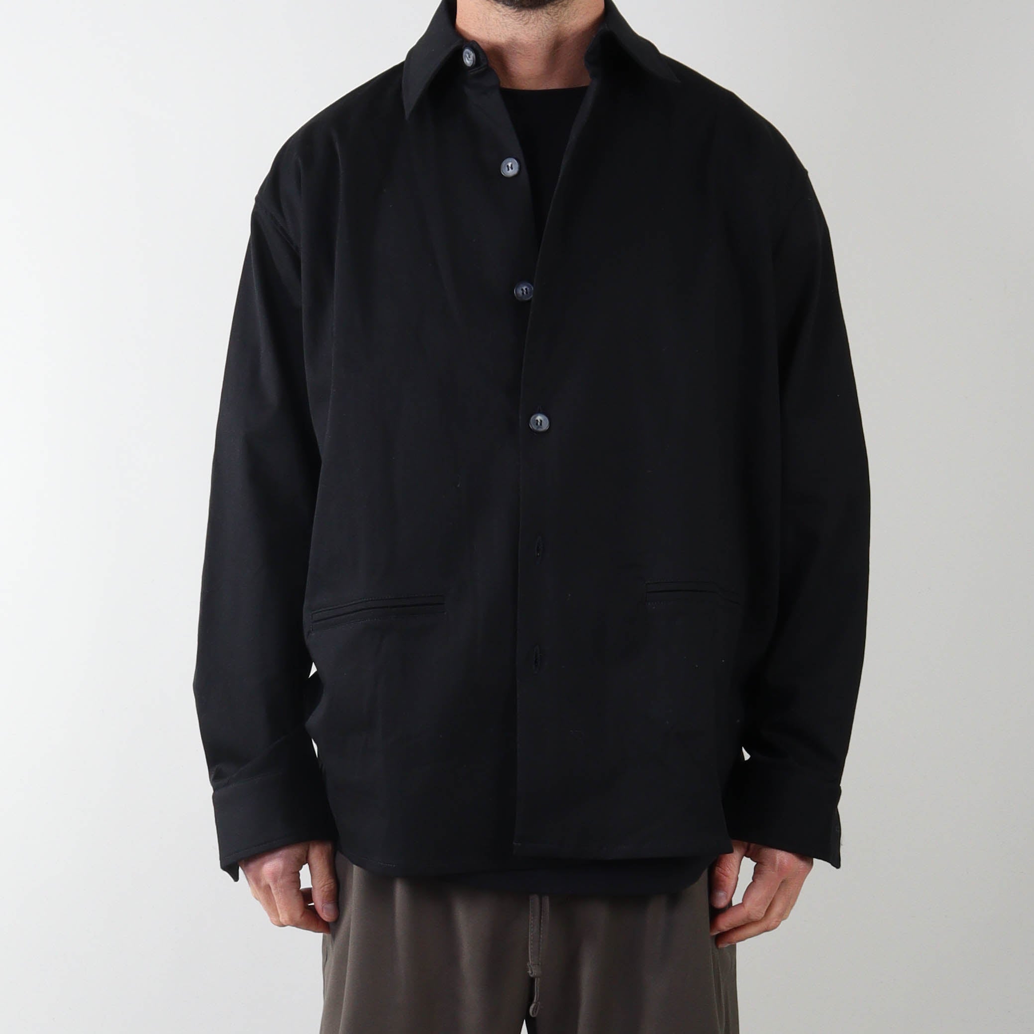 PRJCT heavy cotton jacket black