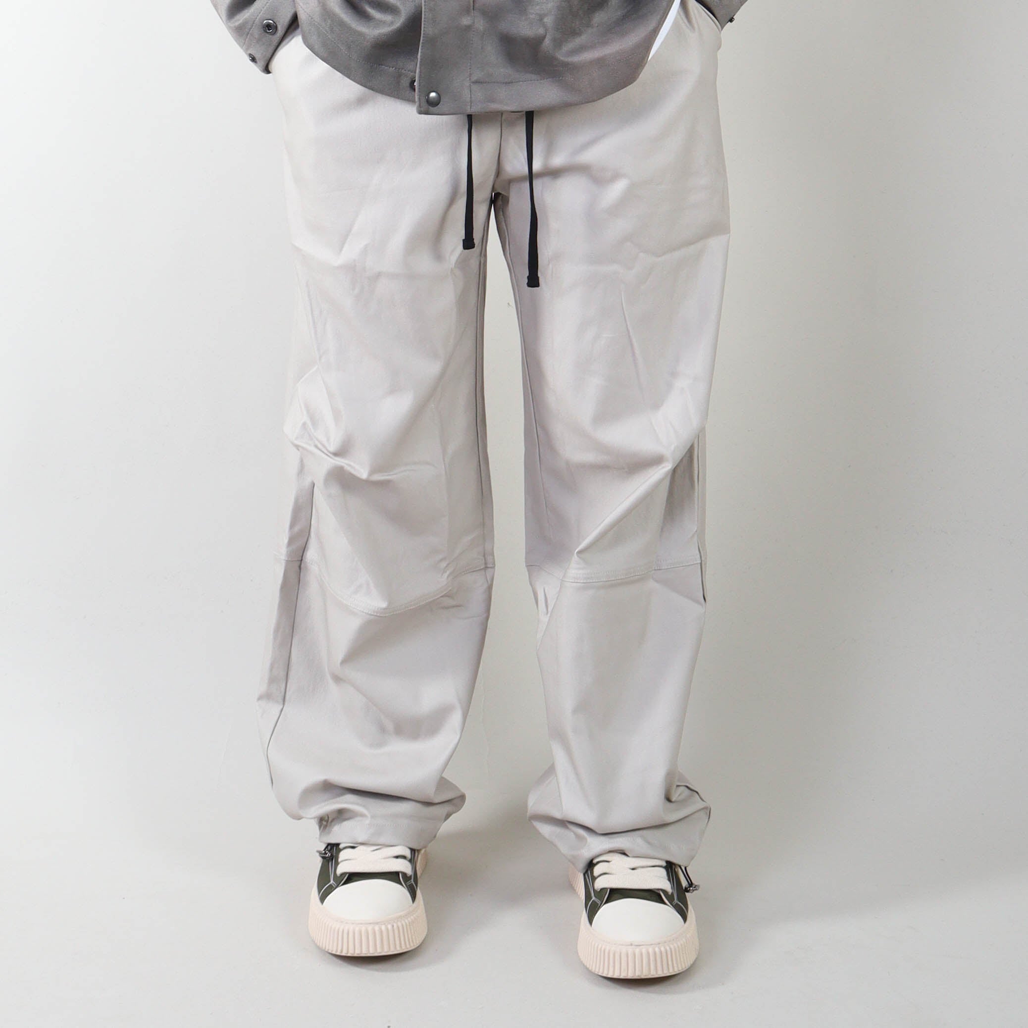 PRJCT parachute pants wax beige