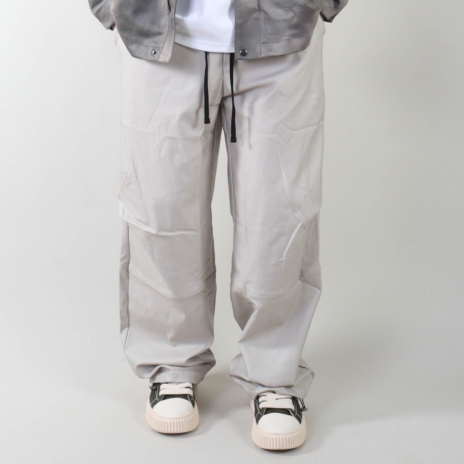 PRJCT parachute pants wax beige