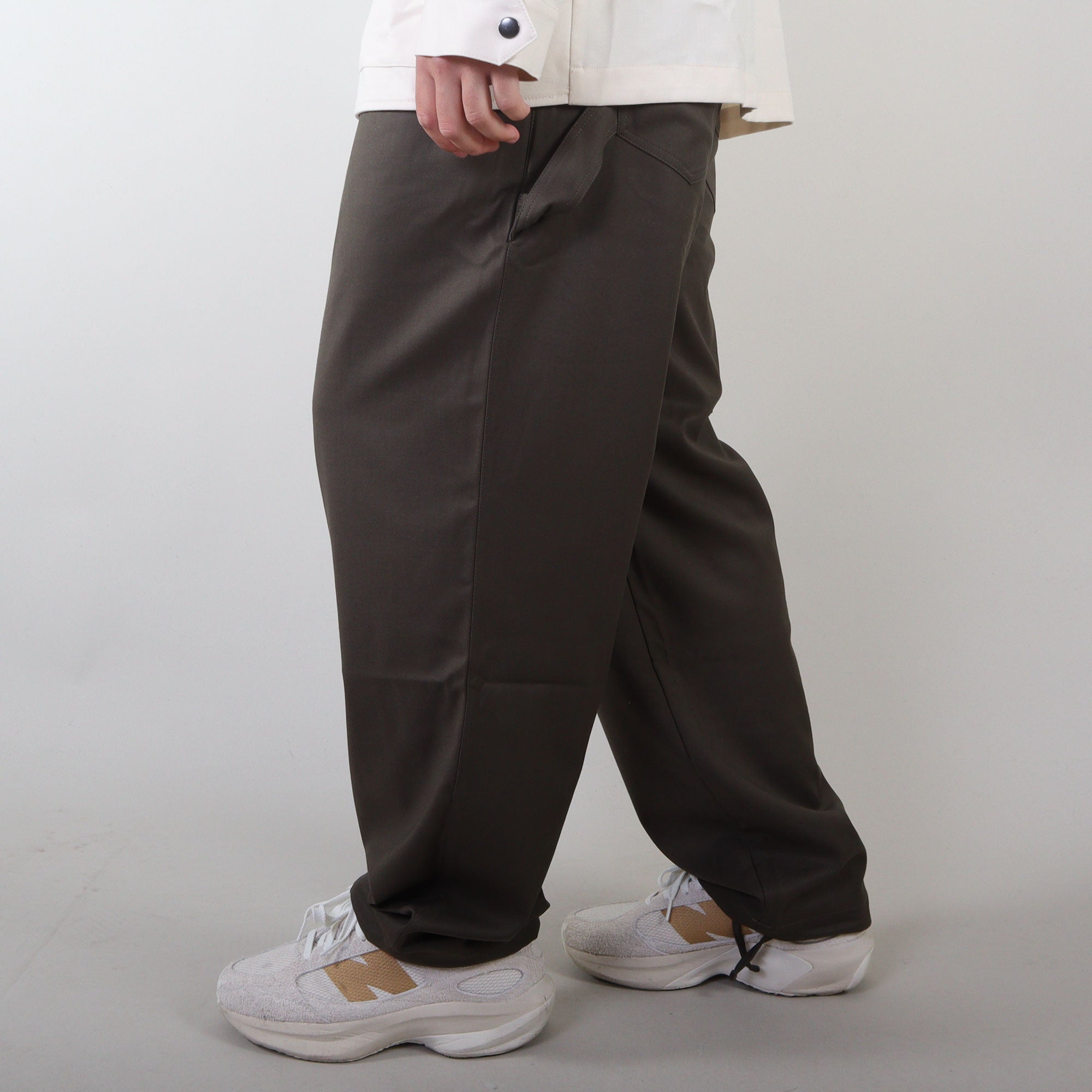 PRJCT heavy cotton pants green