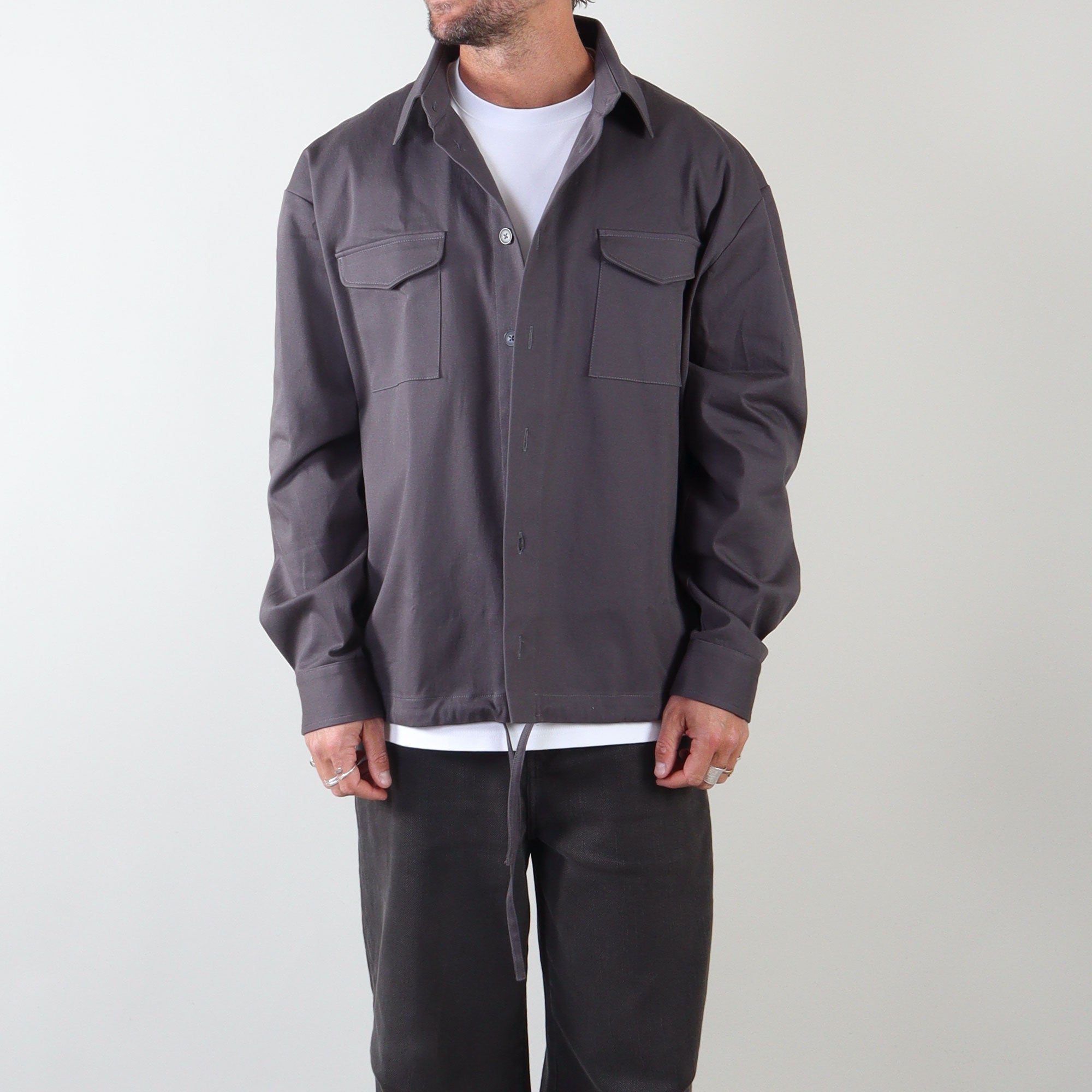 PRJCT heavy cotton jacket grey
