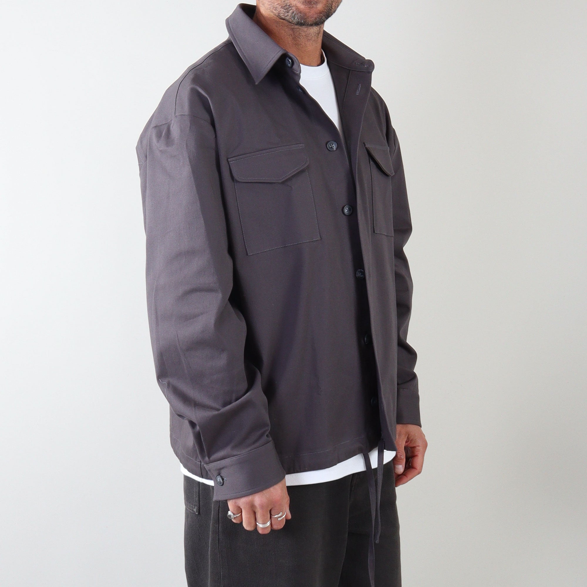 PRJCT heavy cotton jacket grey