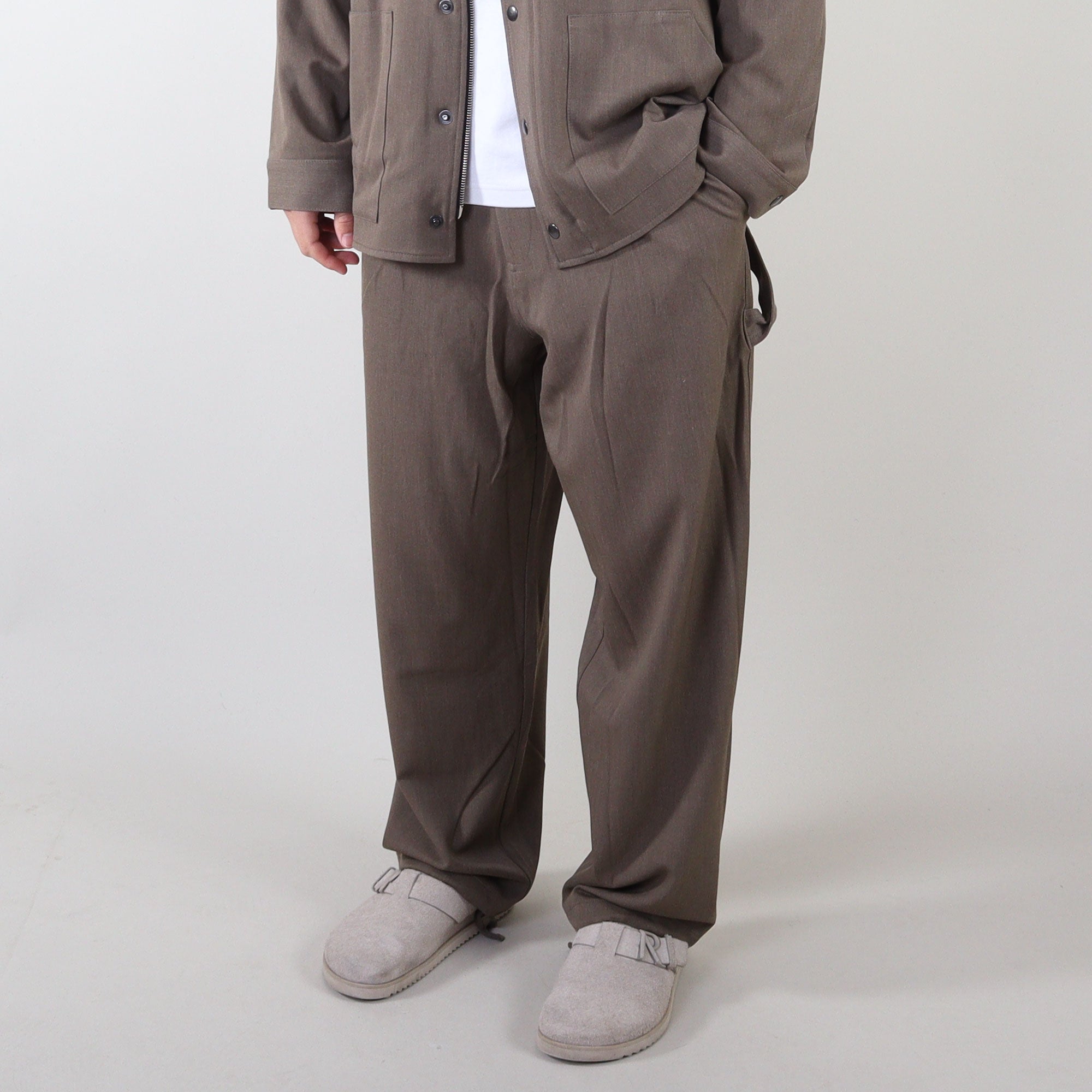 PRJCT heavy cotton pants brown