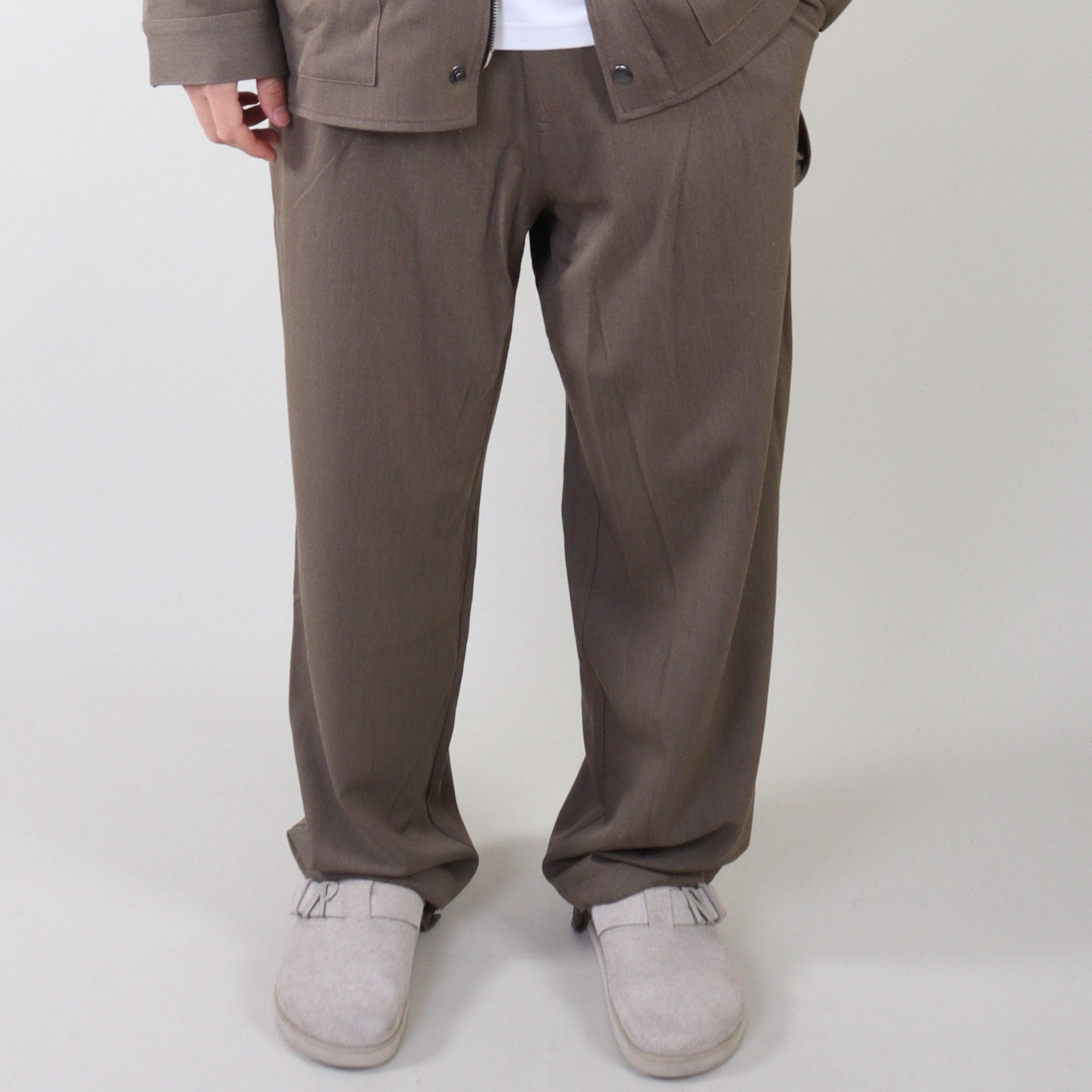 PRJCT heavy cotton pants brown