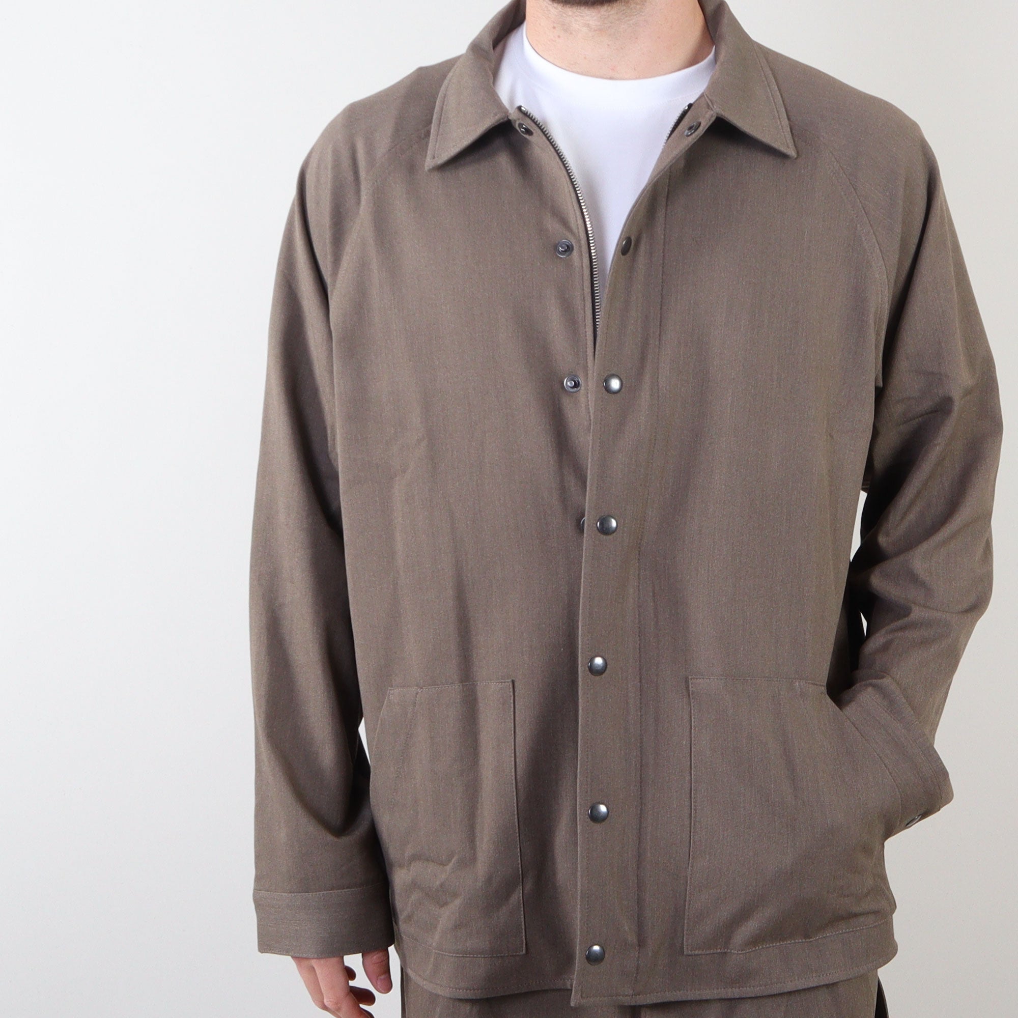 PRJCT heavy jacket brown