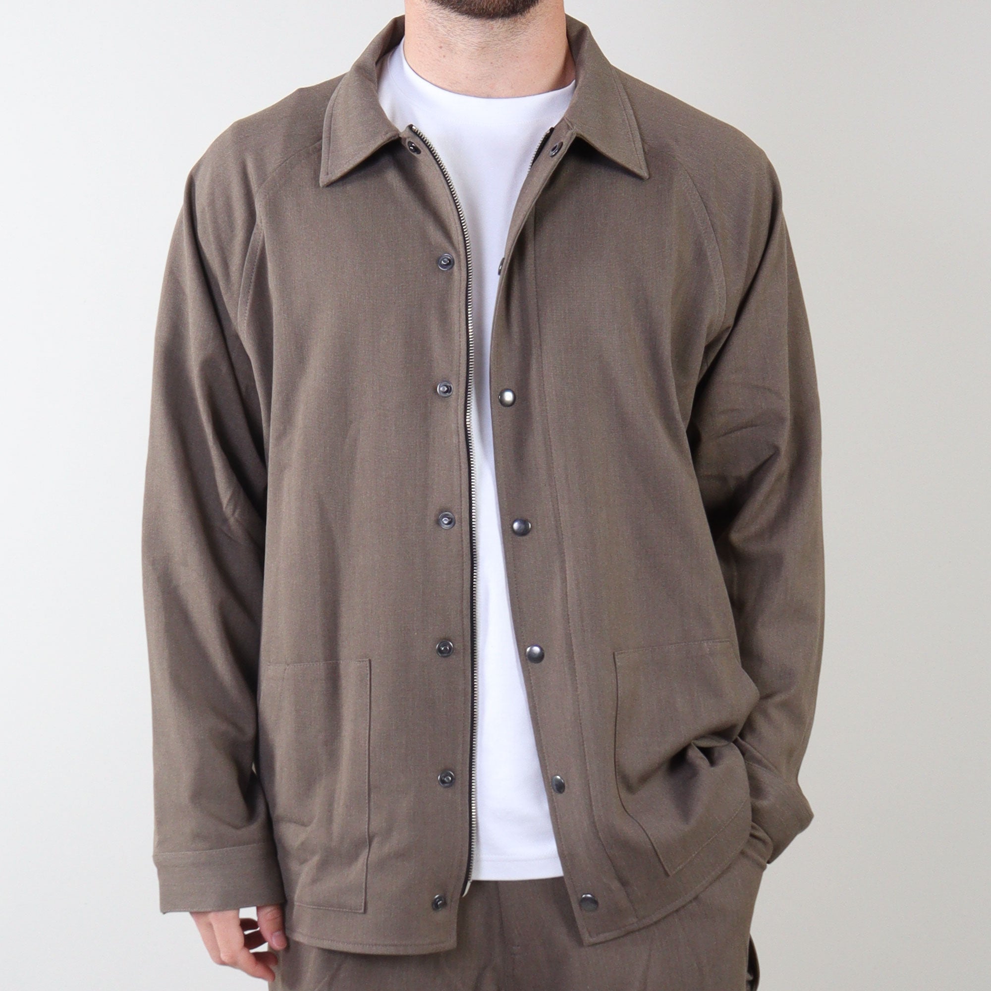 PRJCT heavy jacket brown