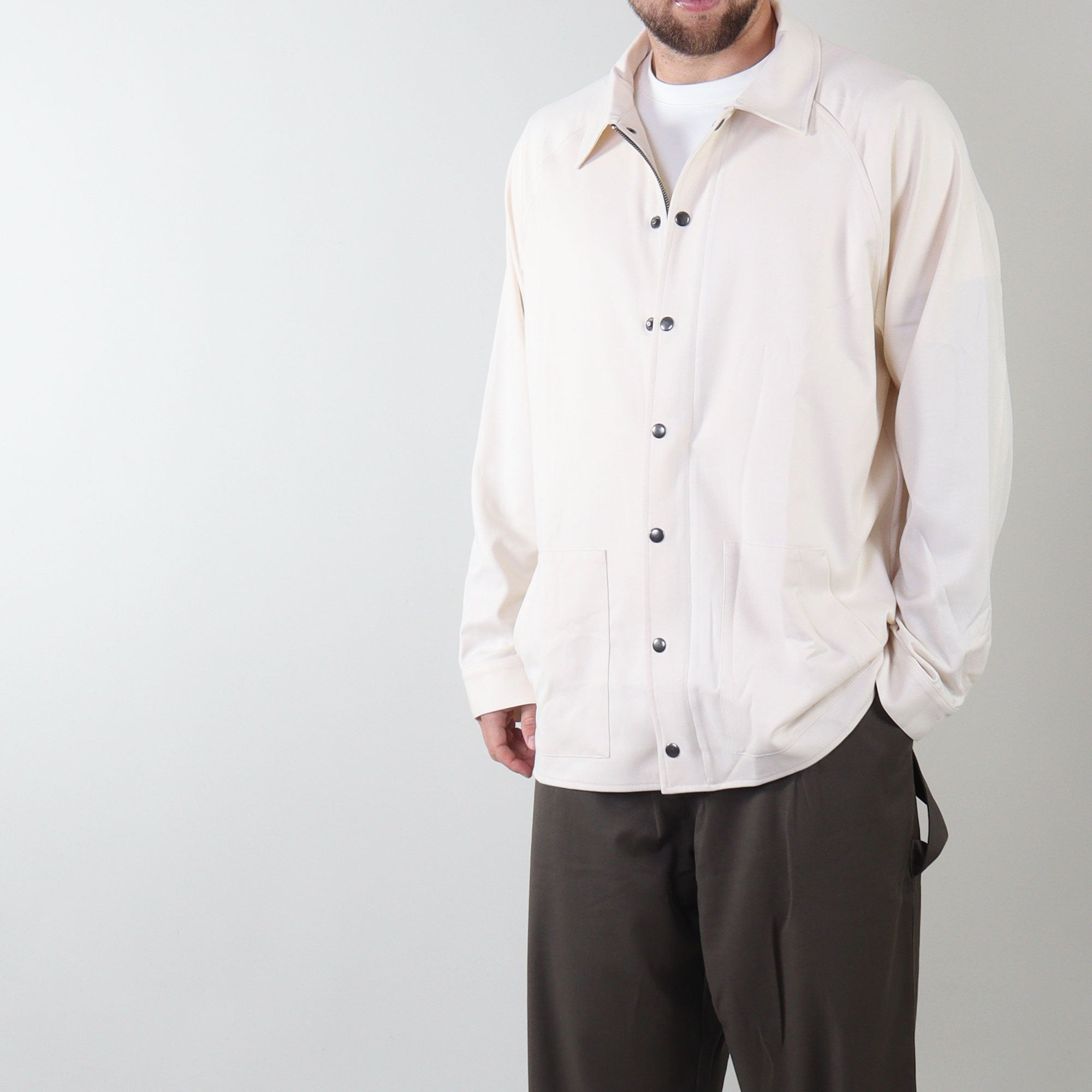 PRJCT heavy jacket off white