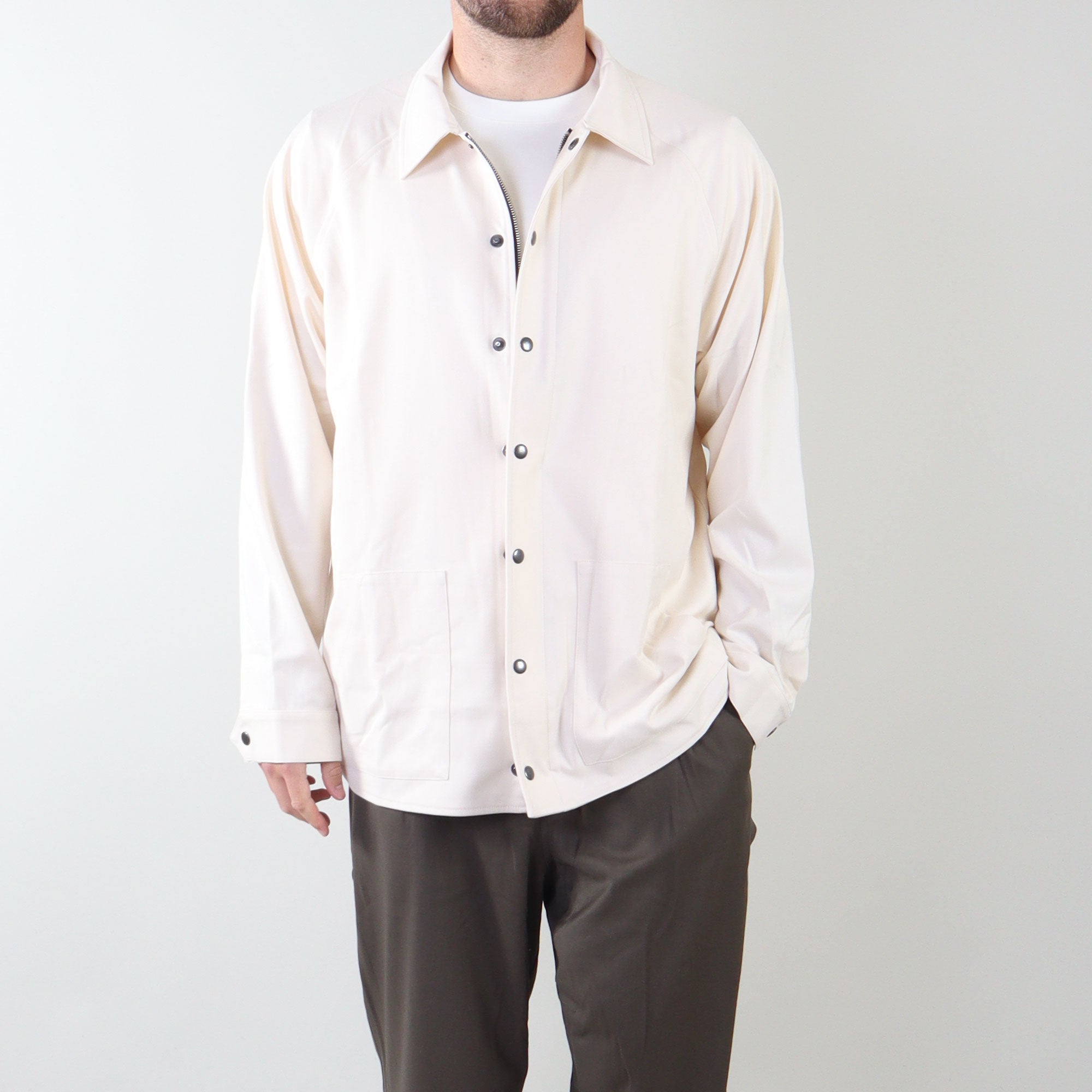 PRJCT heavy jacket off white