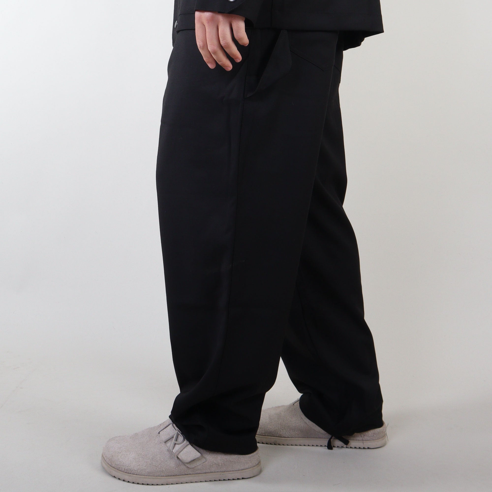 PRJCT heavy cotton pants black