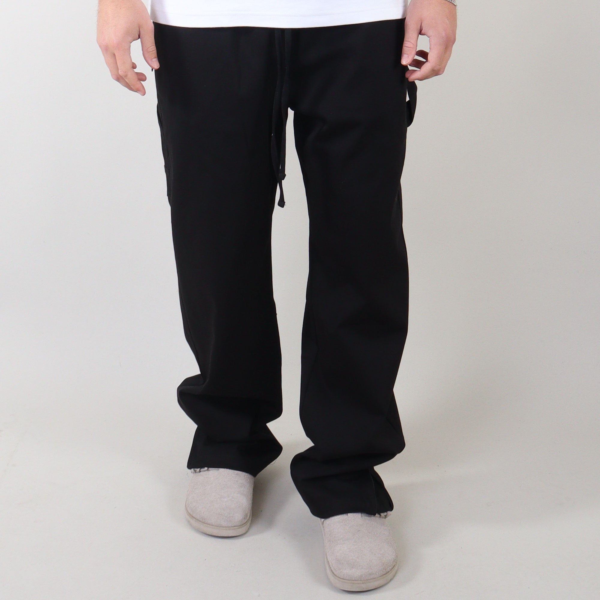 PRJCT heavy baggy pants black