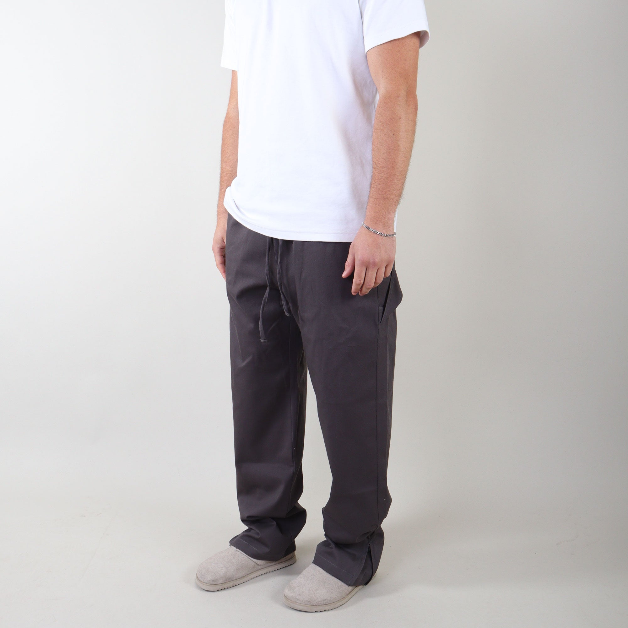 PRJCT heavy baggy pants grey