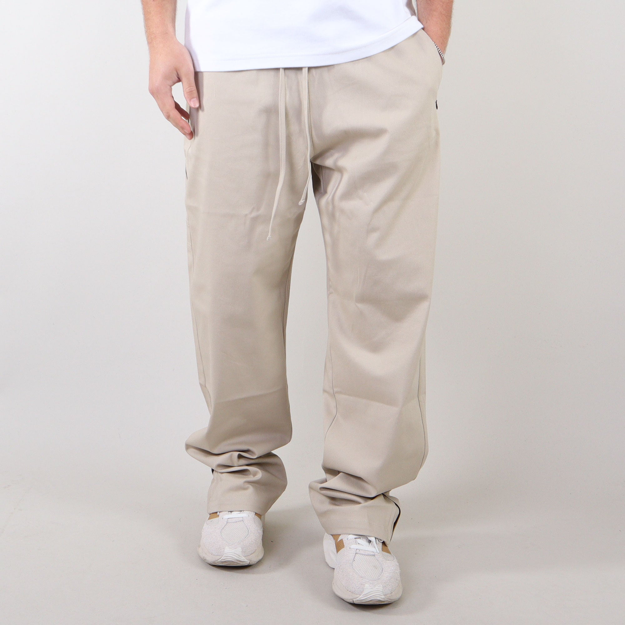 PRJCT heavy baggy pants sand