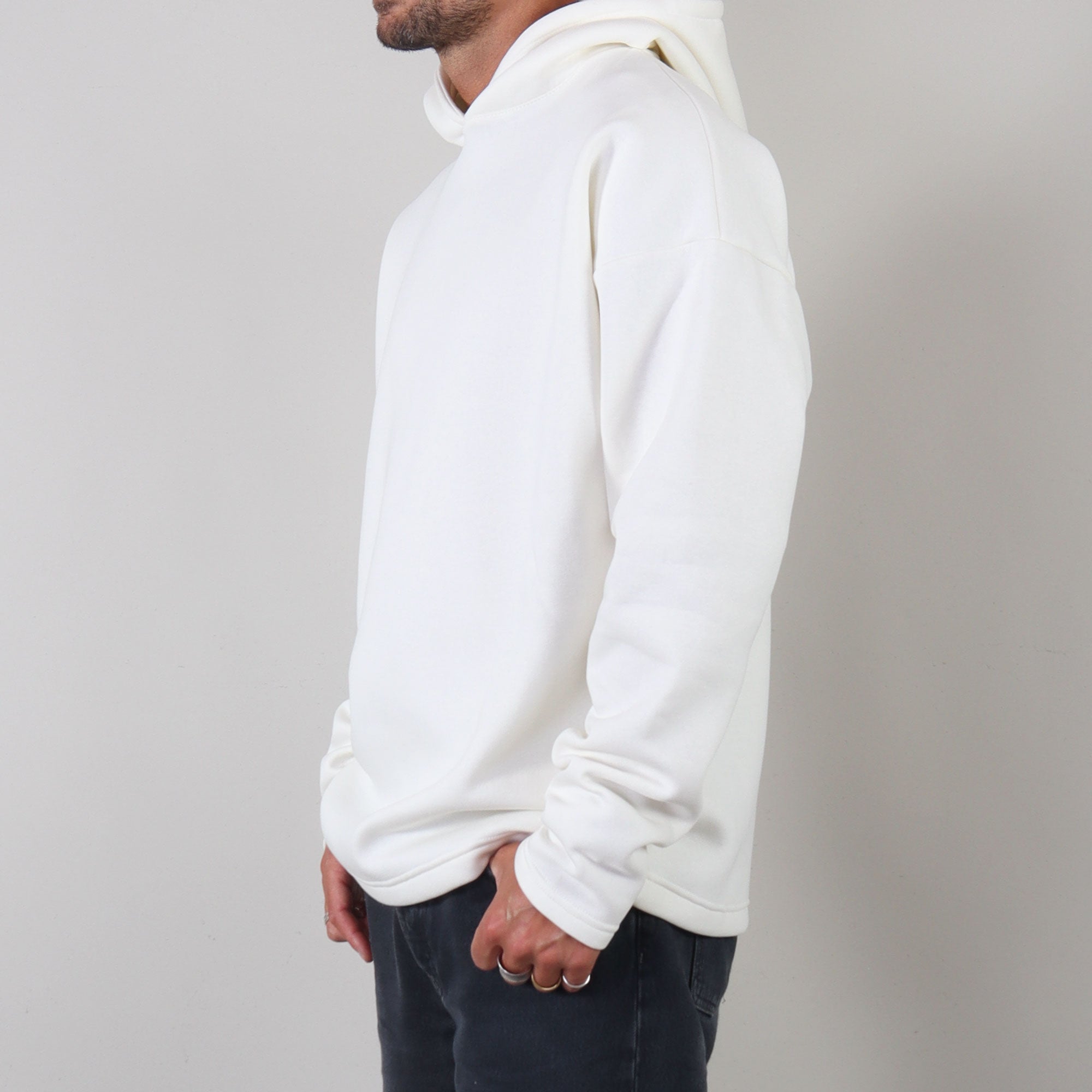 PRJCT hoodie off white