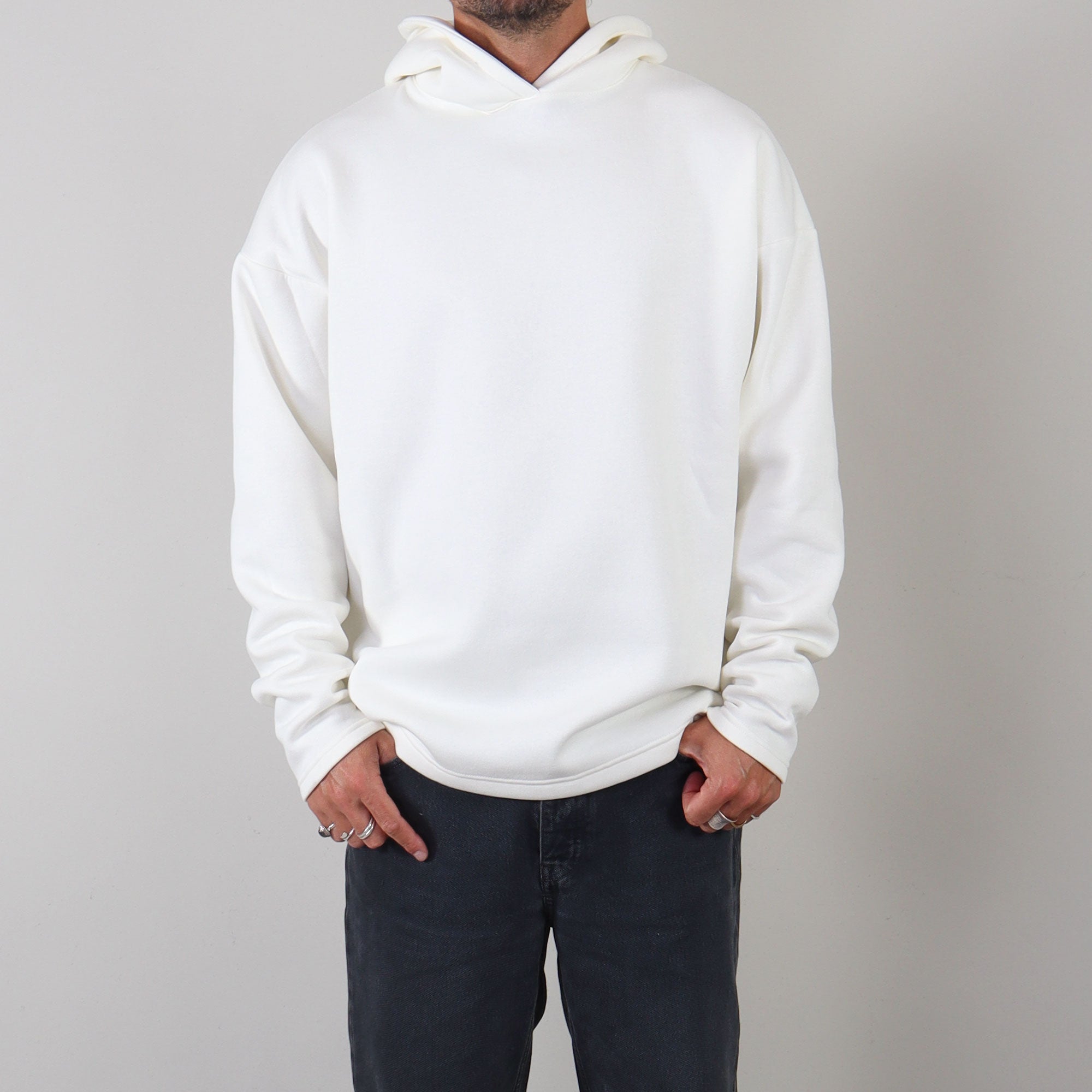PRJCT hoodie off white