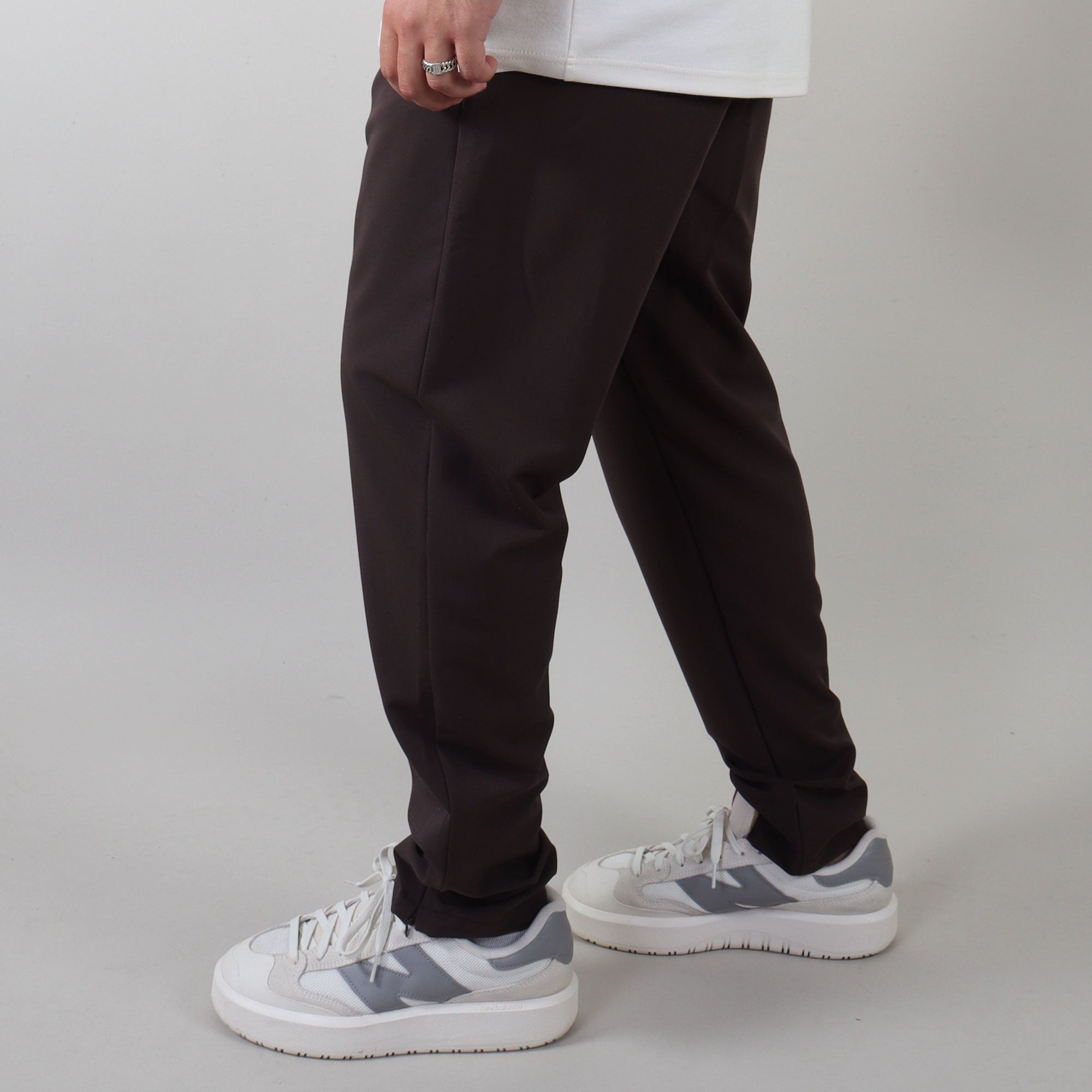 PRJCT pantalon zip brown
