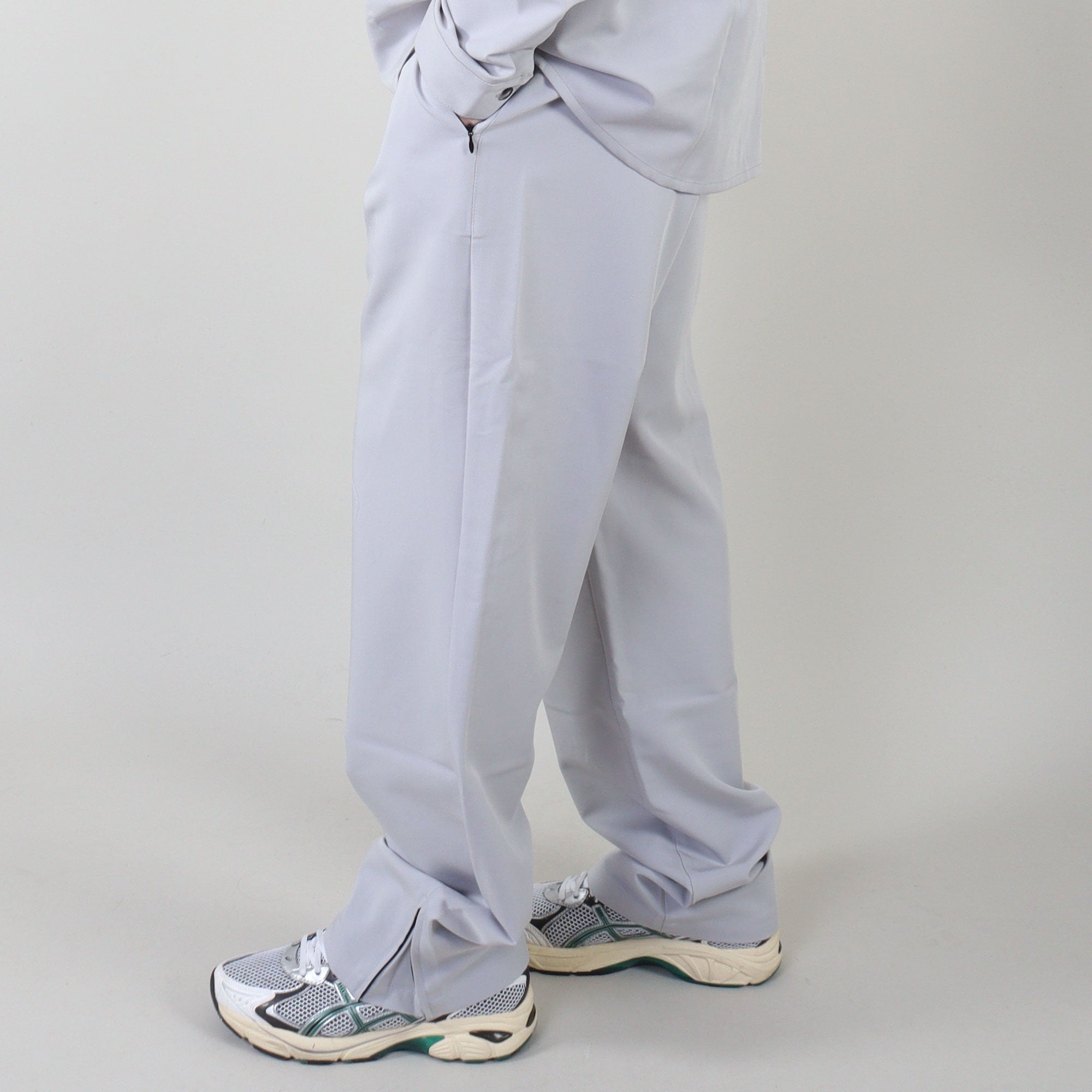 PRJCT zippy pants light grey