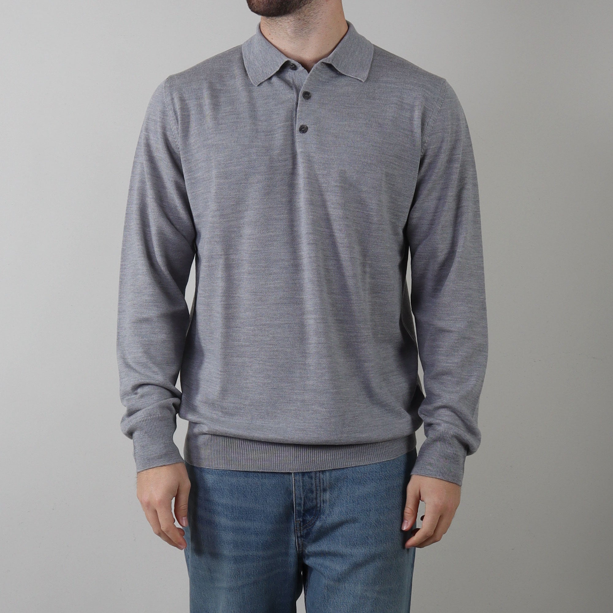 PRJCT Polo light grey