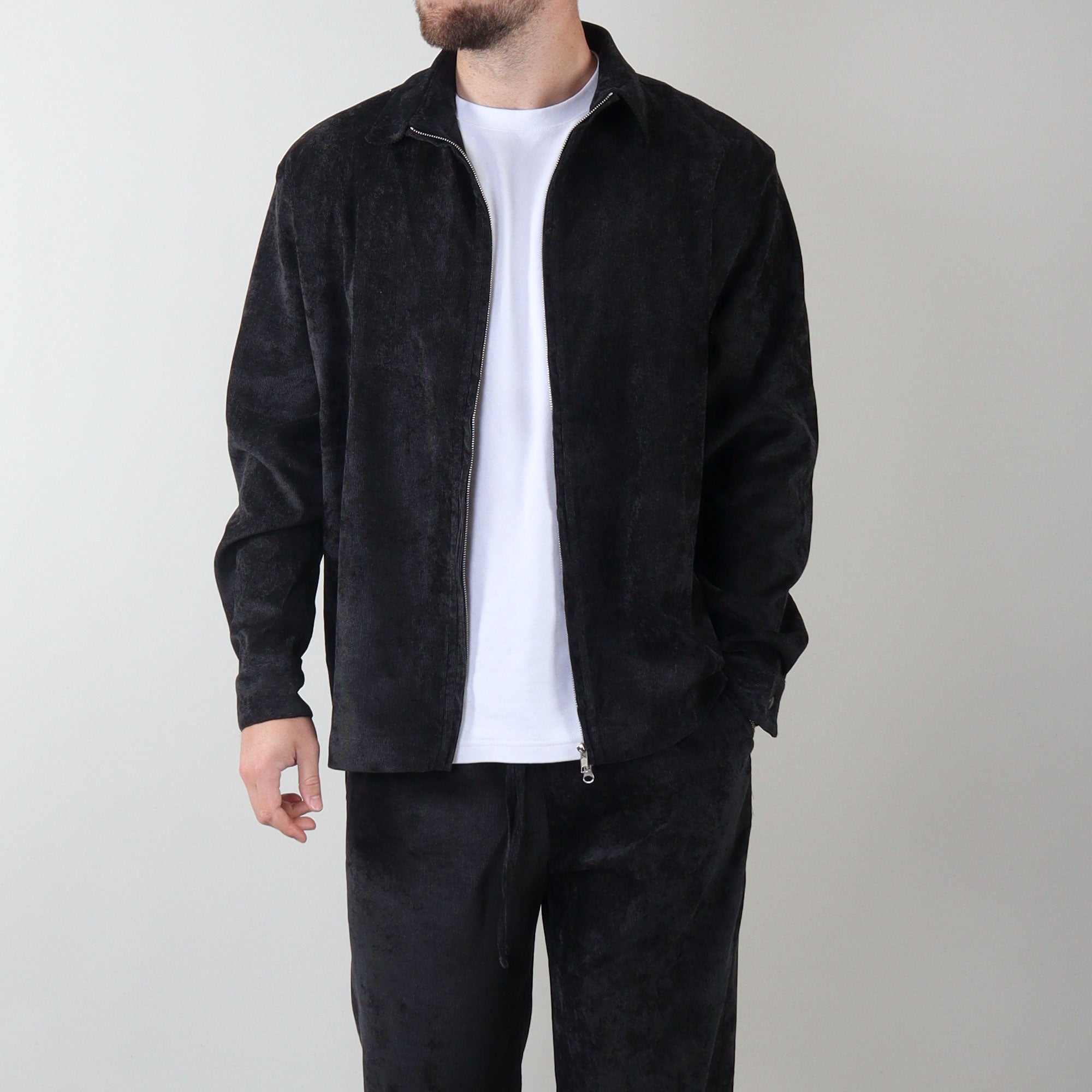 PRJCT Corduroy jacket black