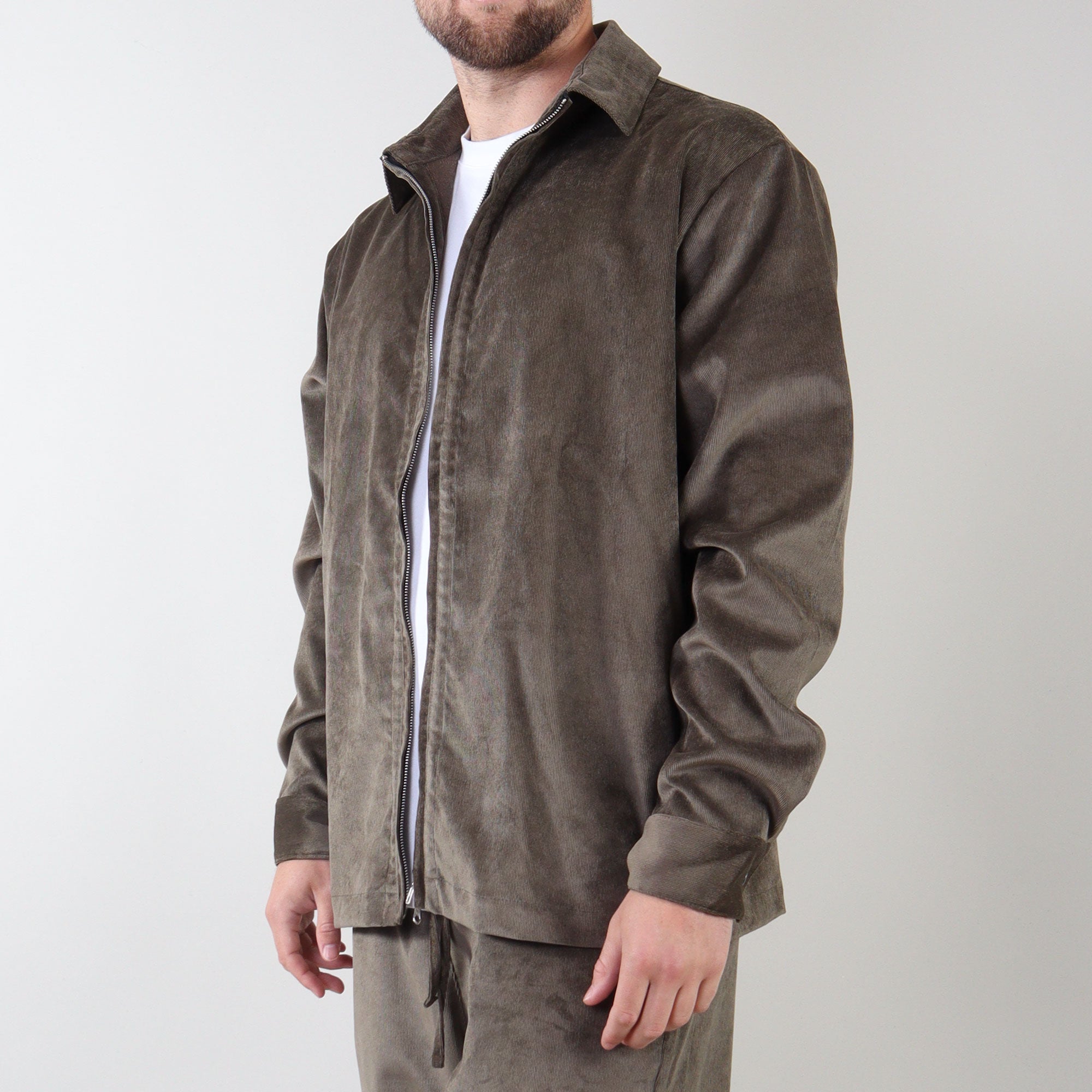 PRJCT Corduroy jacket green
